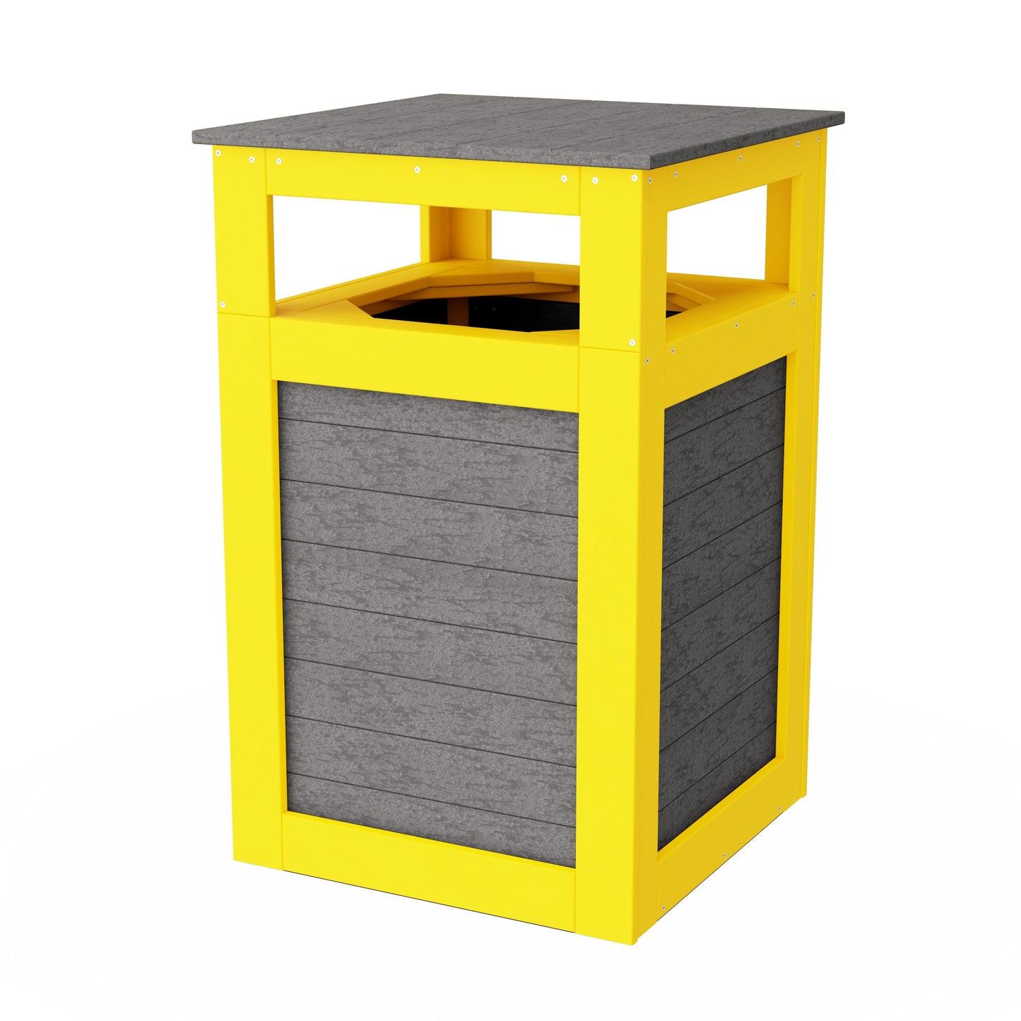 Outdoor Trash Can Holder