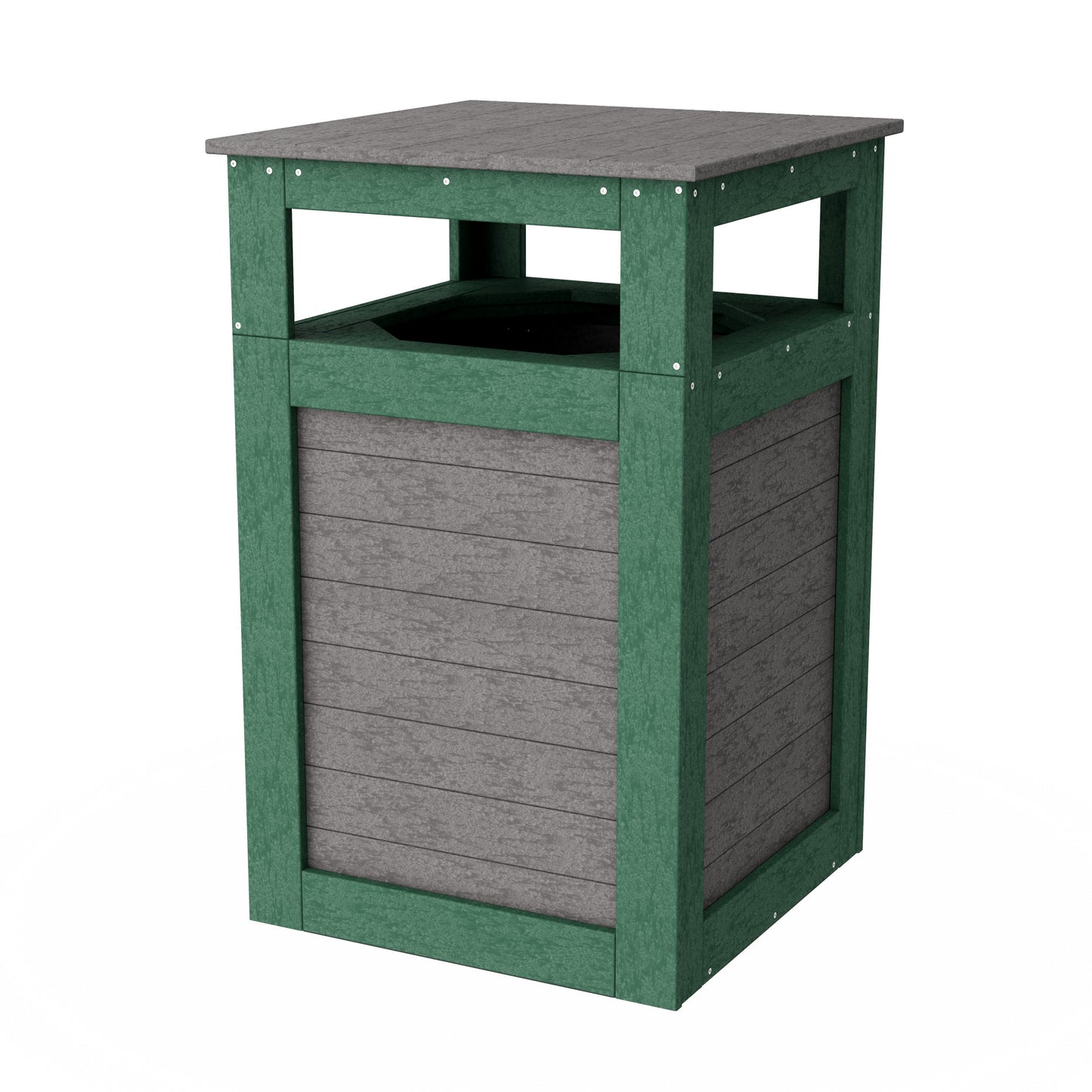 Outdoor Trash Can Holder