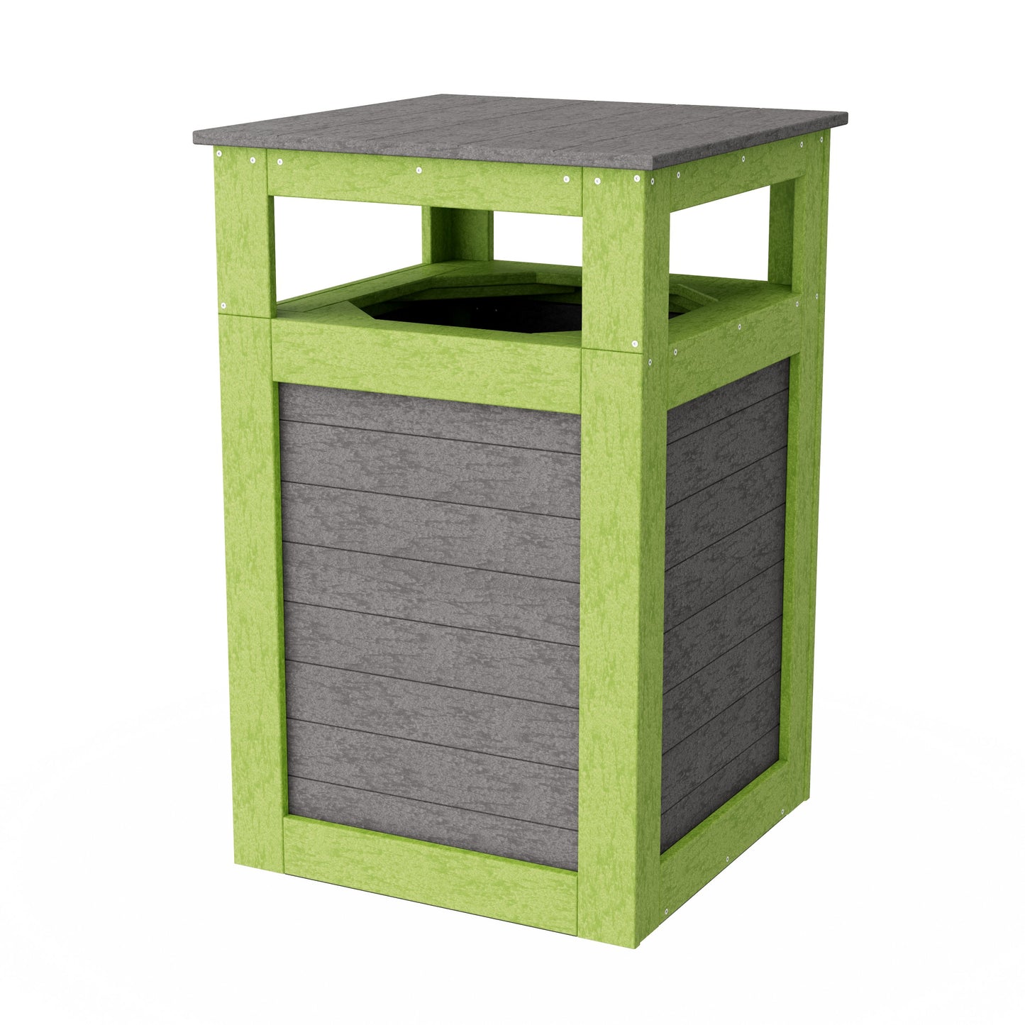 Outdoor Trash Can Holder