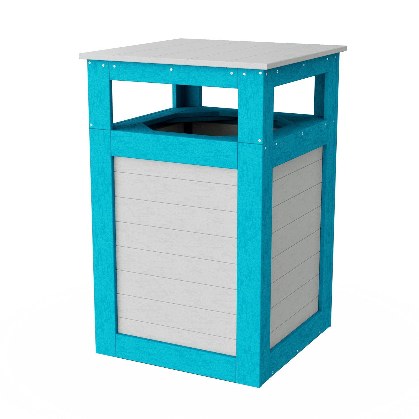 Outdoor Trash Can Holder