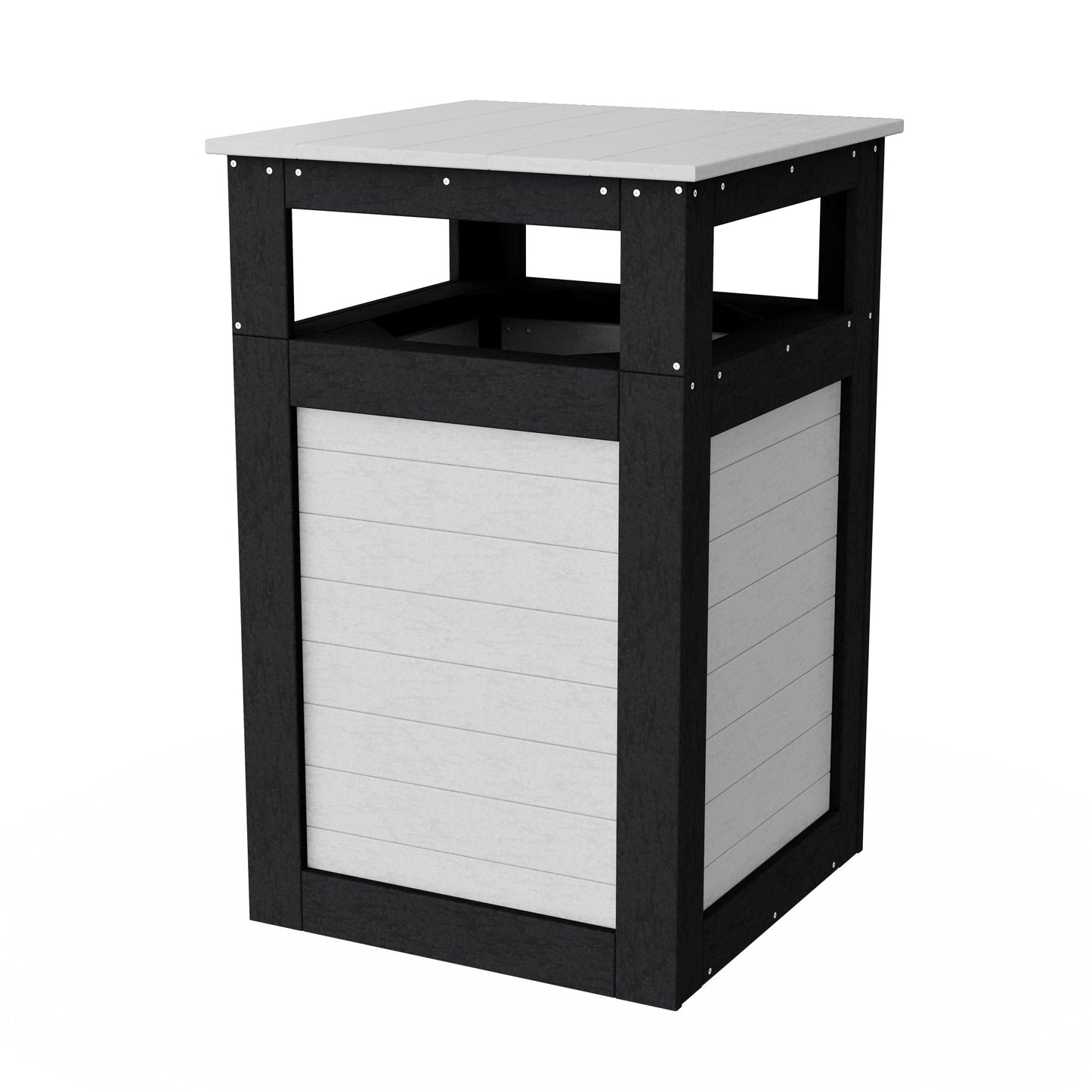 Outdoor Trash Can Holder