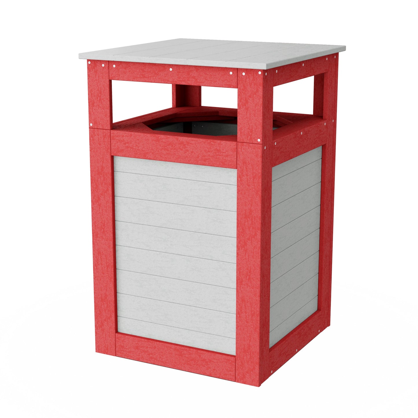 Outdoor Trash Can Holder