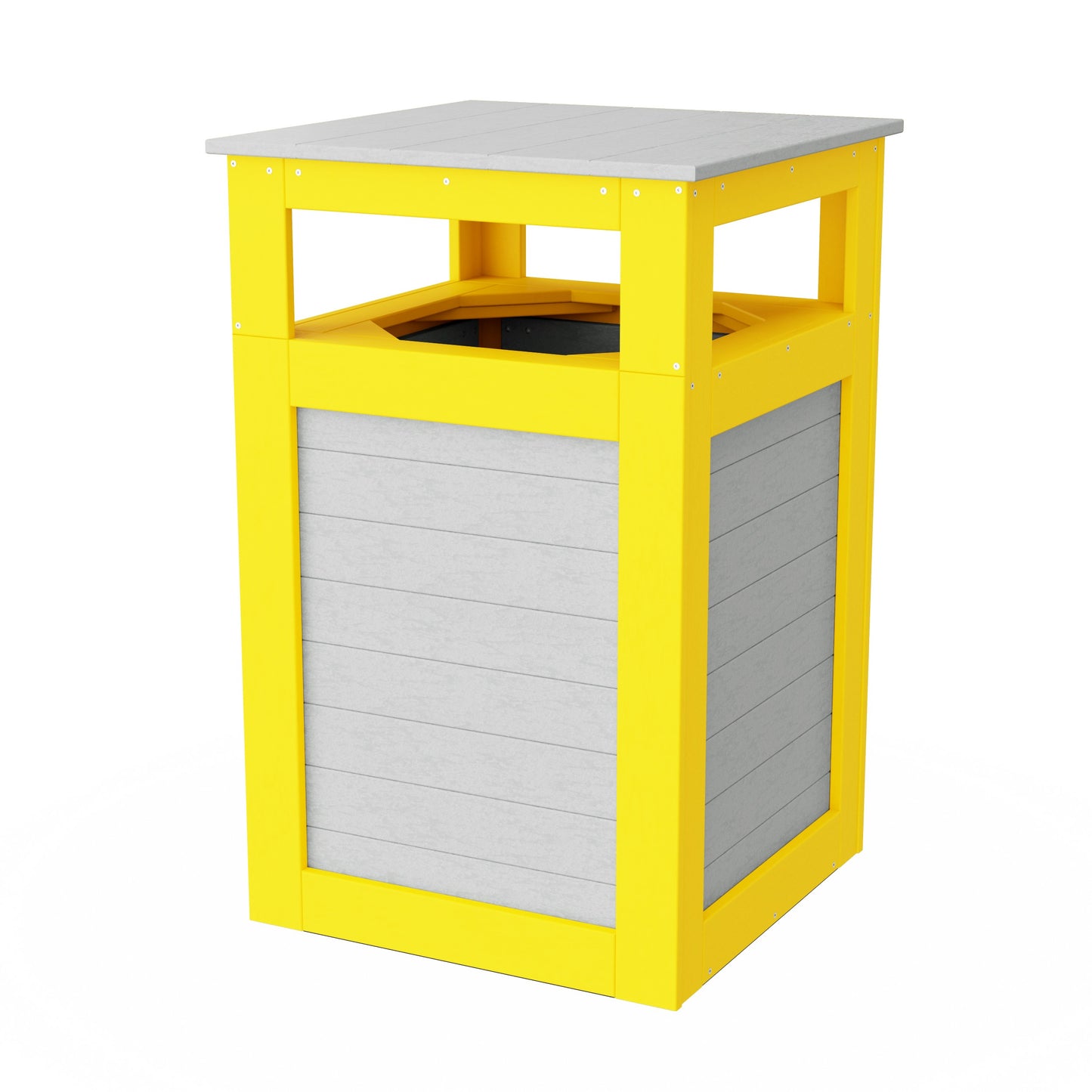 Outdoor Trash Can Holder