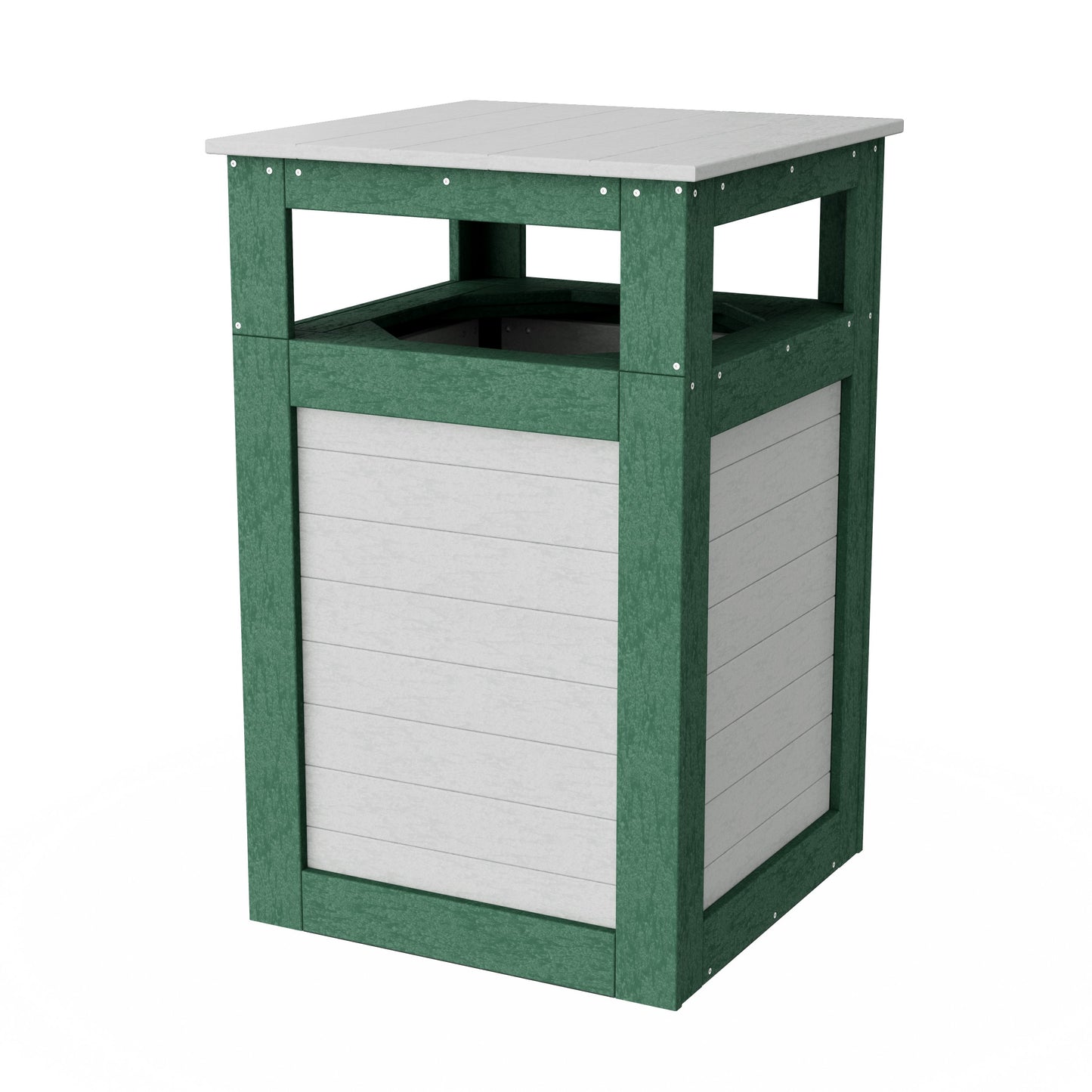 Outdoor Trash Can Holder