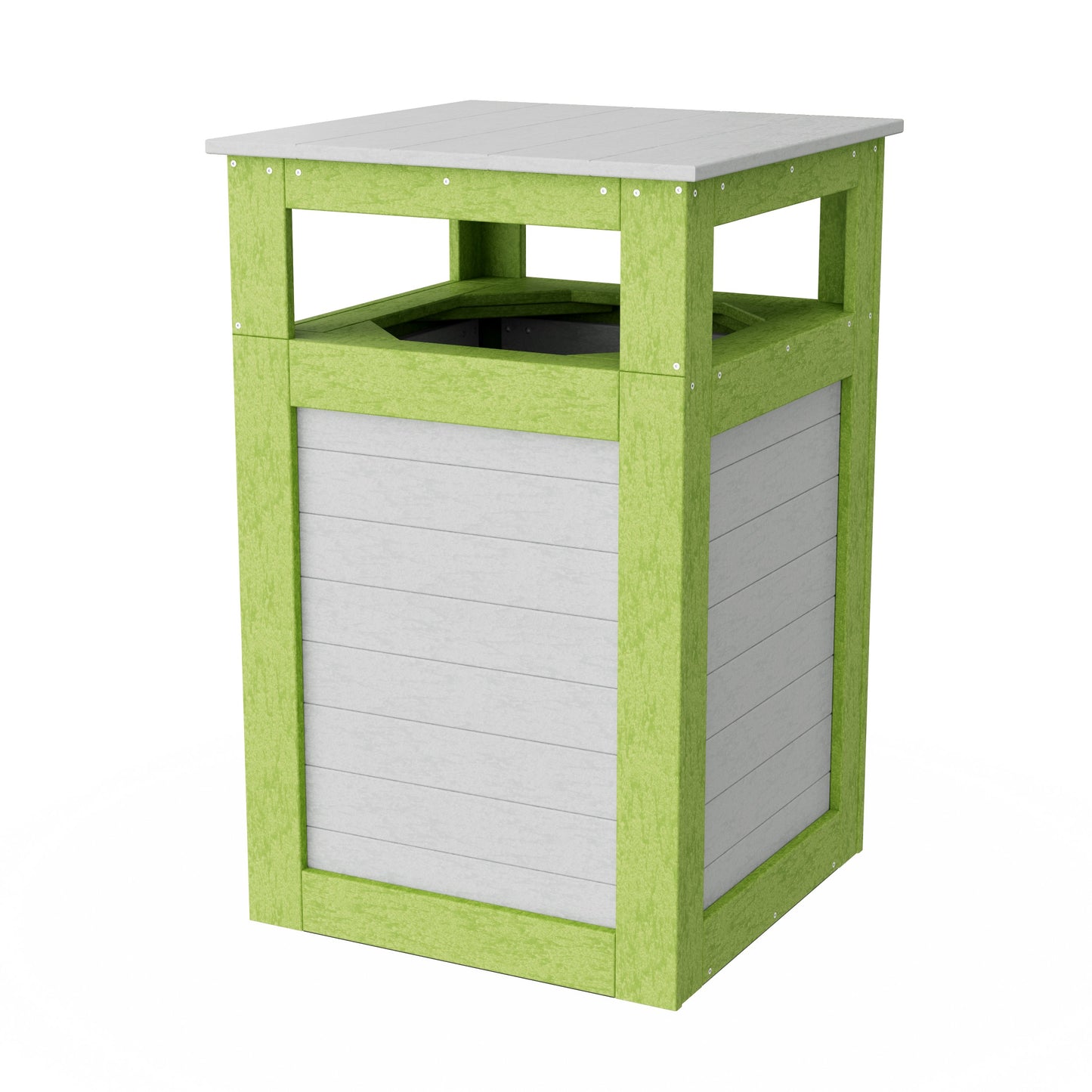 Outdoor Trash Can Holder