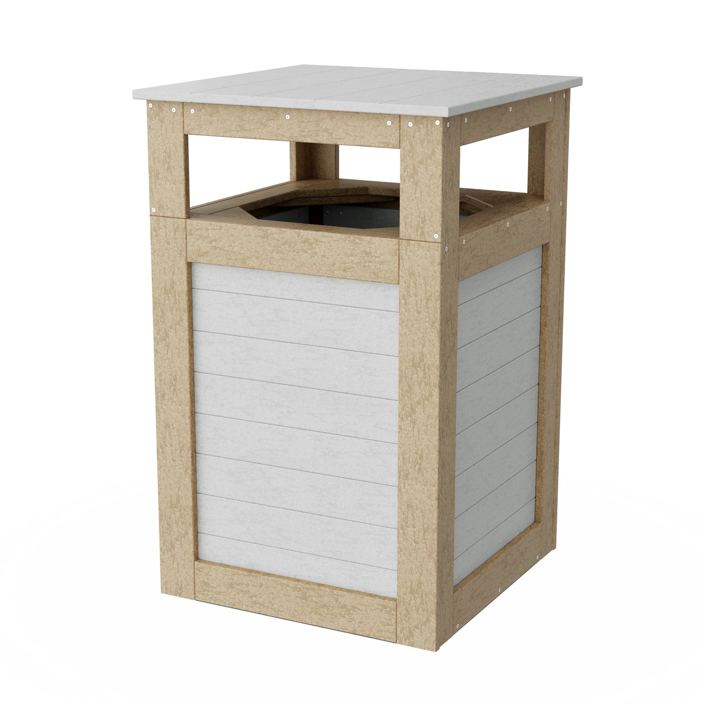 Outdoor Trash Can Holder