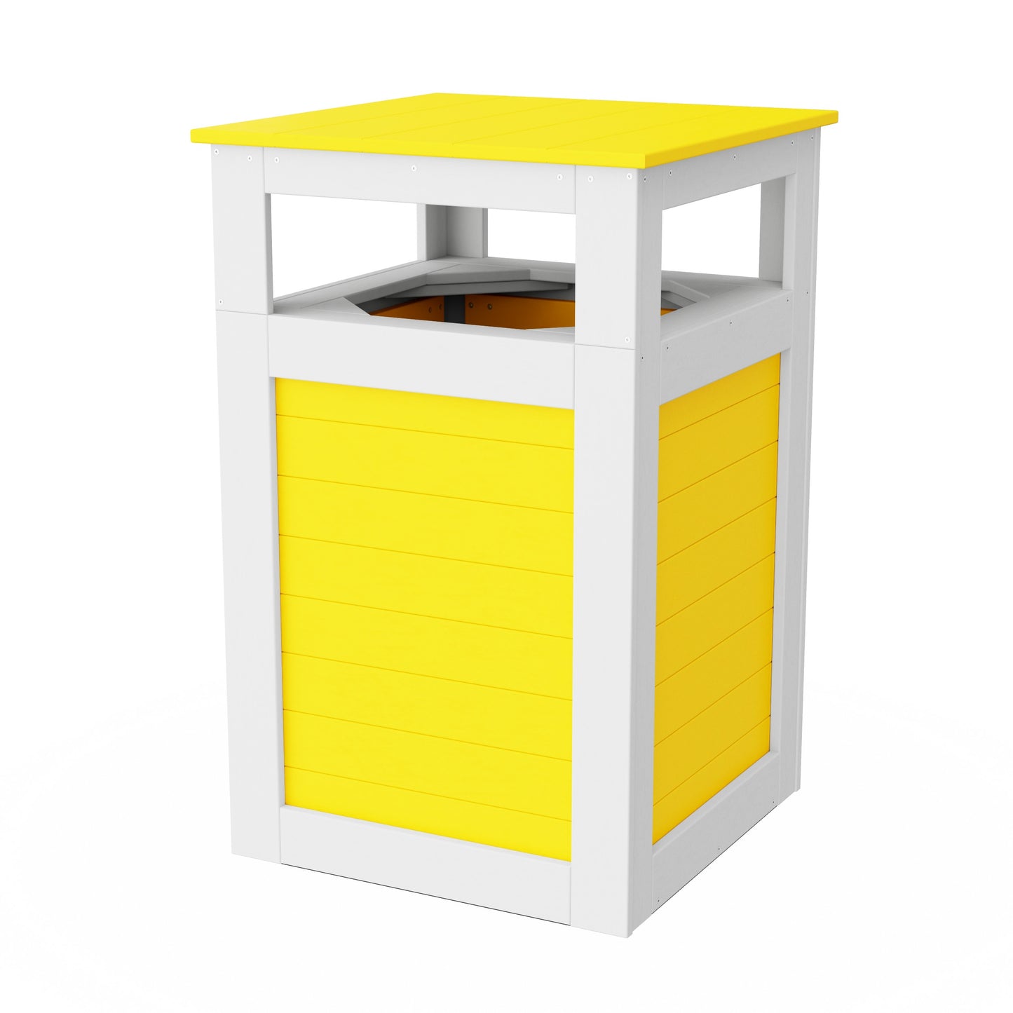 Outdoor Trash Can Holder