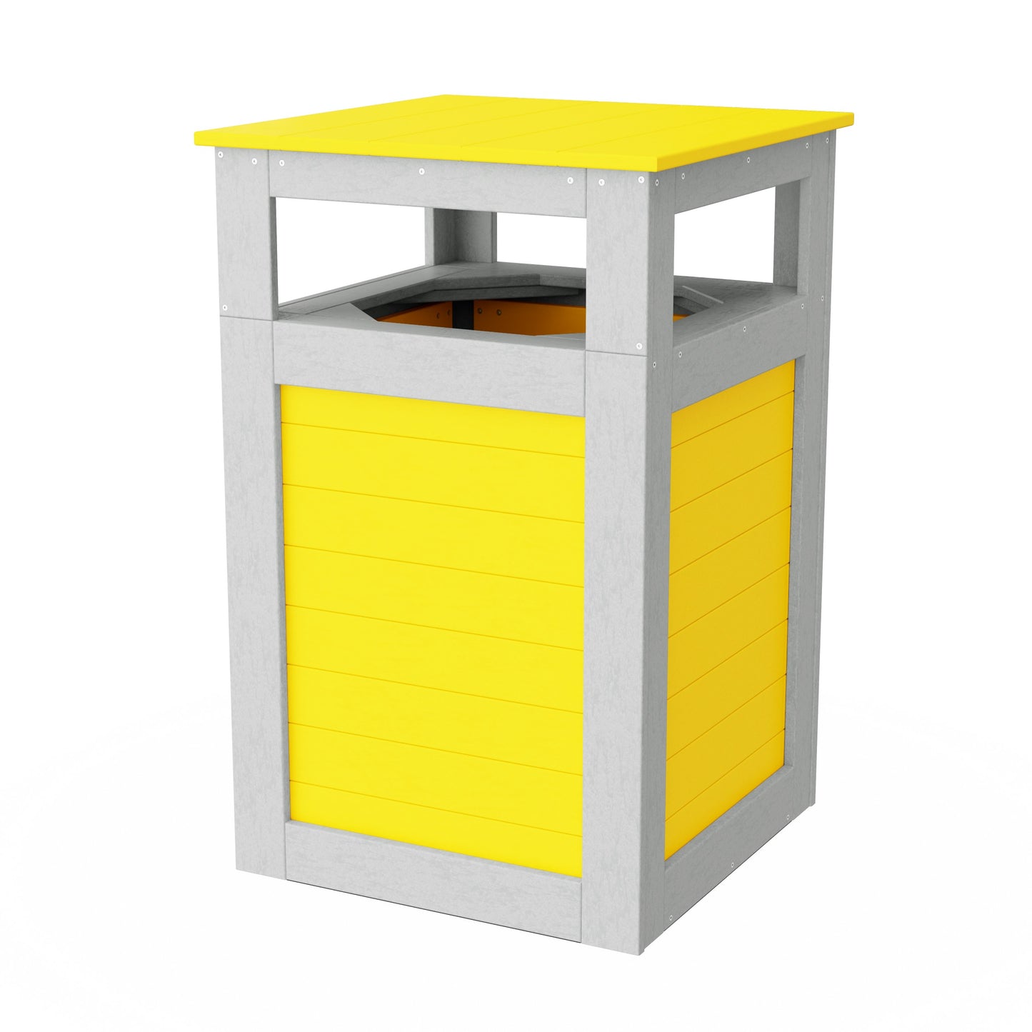 Outdoor Trash Can Holder