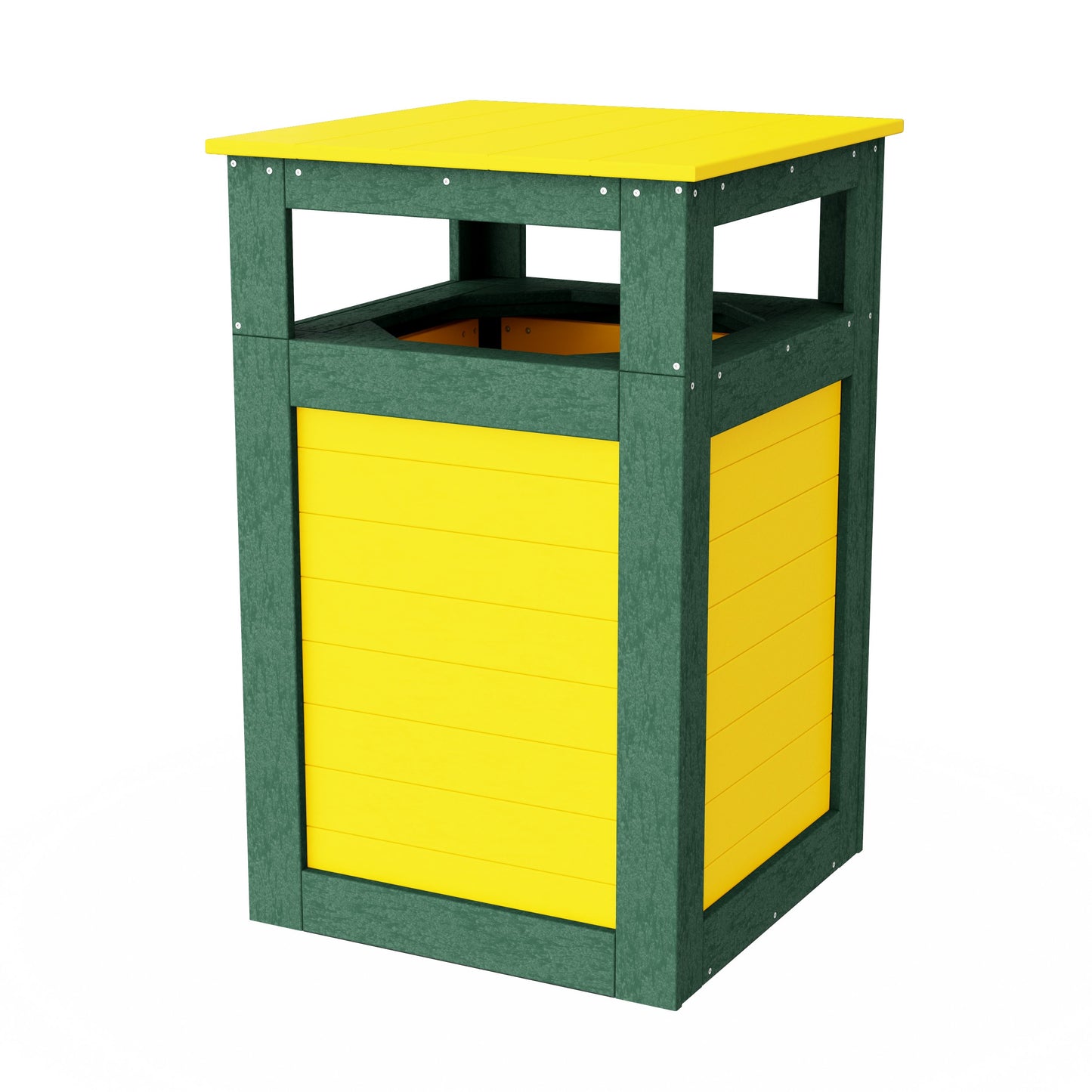 Outdoor Trash Can Holder