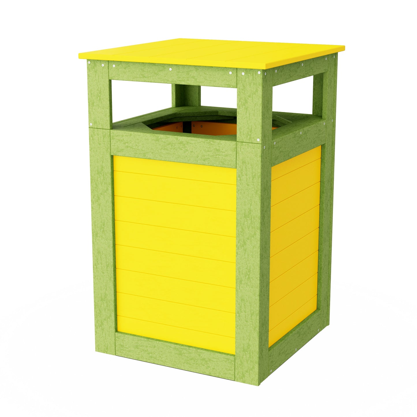 Outdoor Trash Can Holder