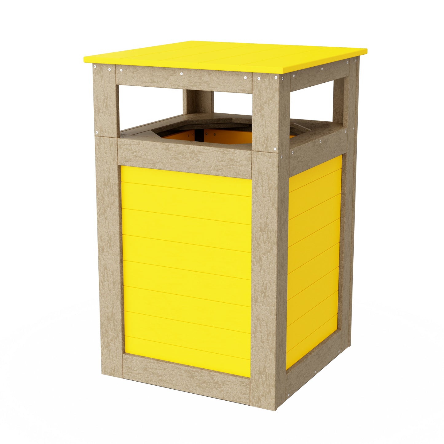 Outdoor Trash Can Holder