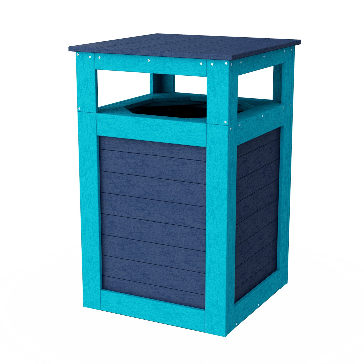 Outdoor Trash Can Holder