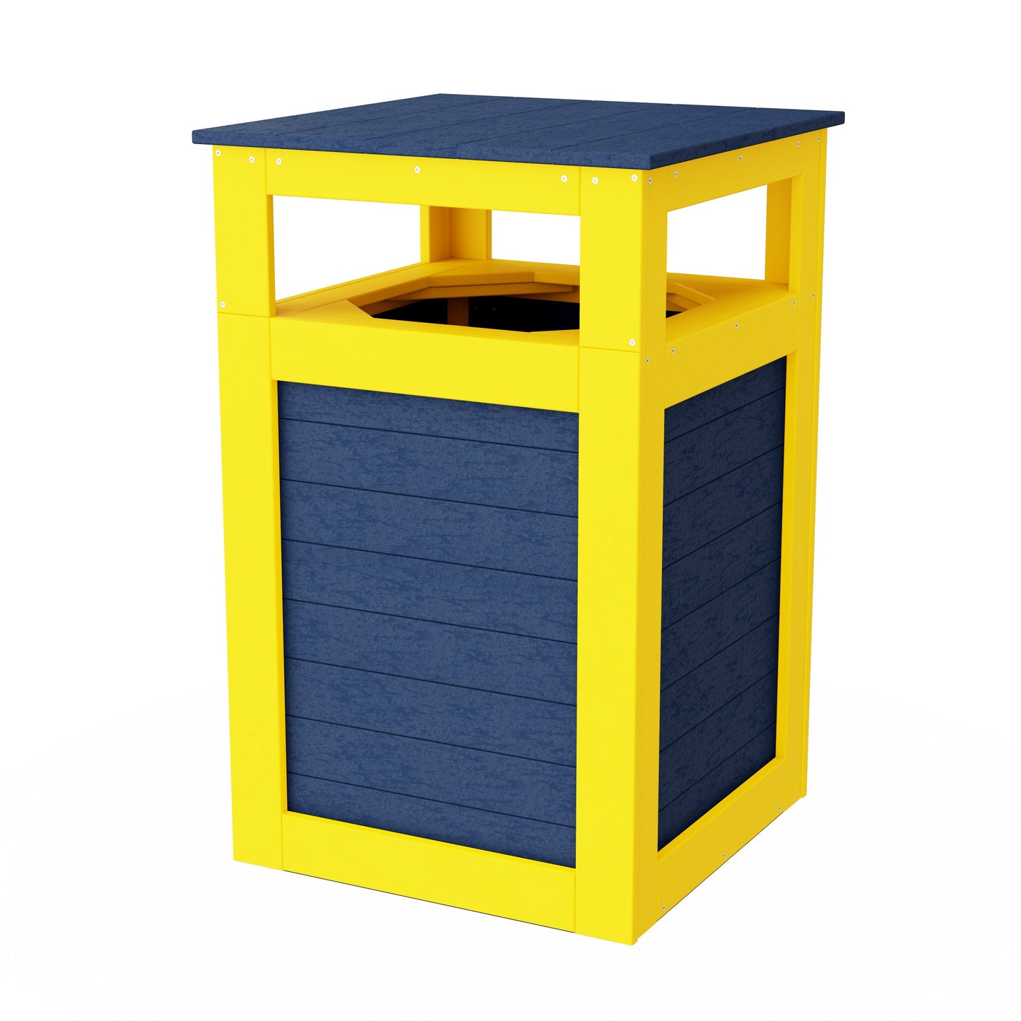 Outdoor Trash Can Holder