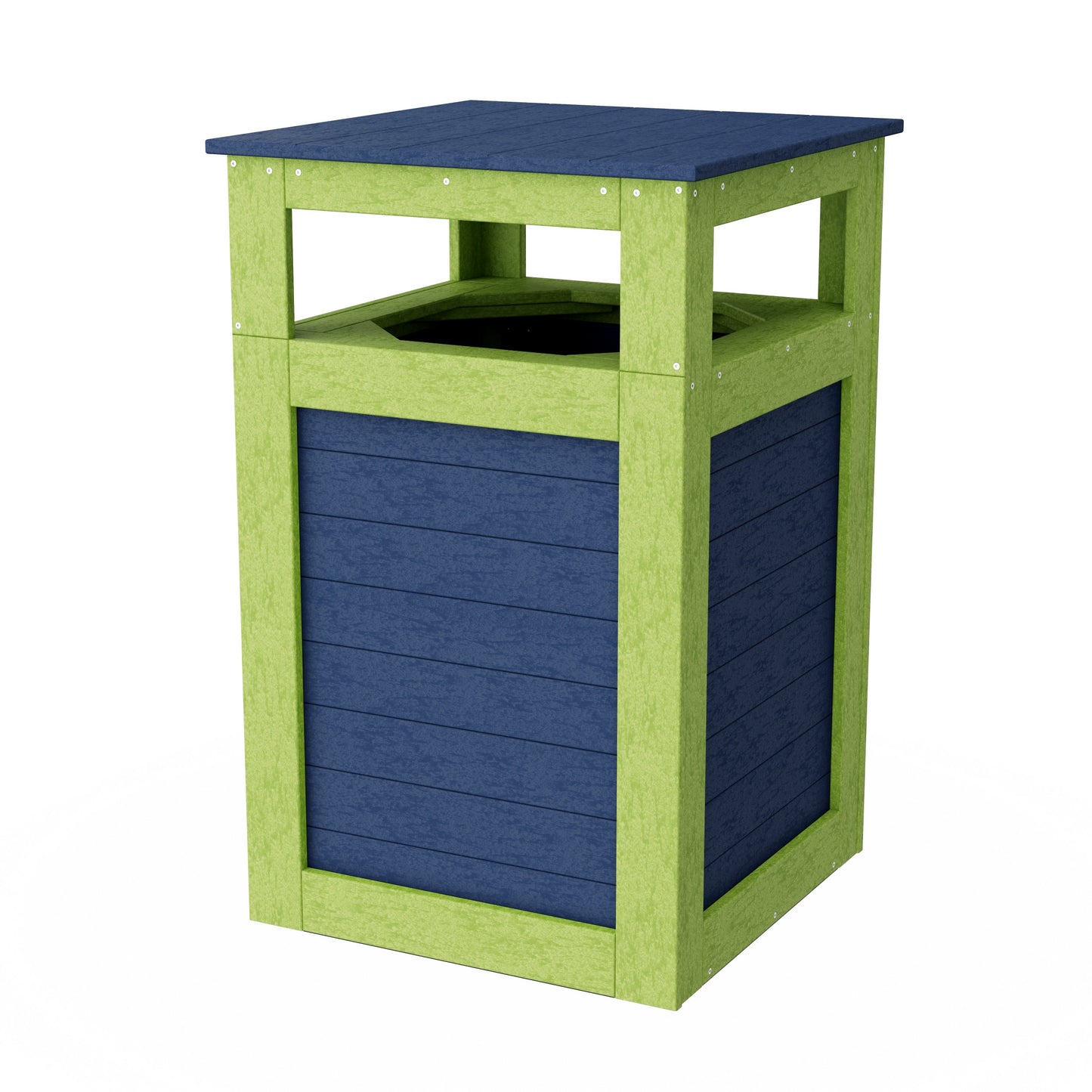 Outdoor Trash Can Holder