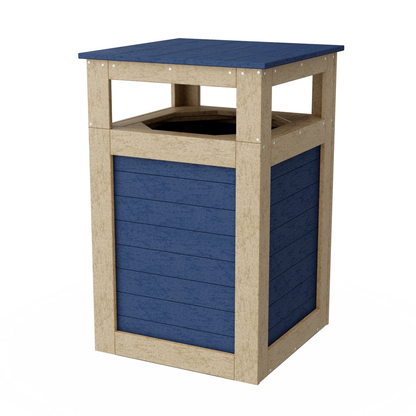 Outdoor Trash Can Holder