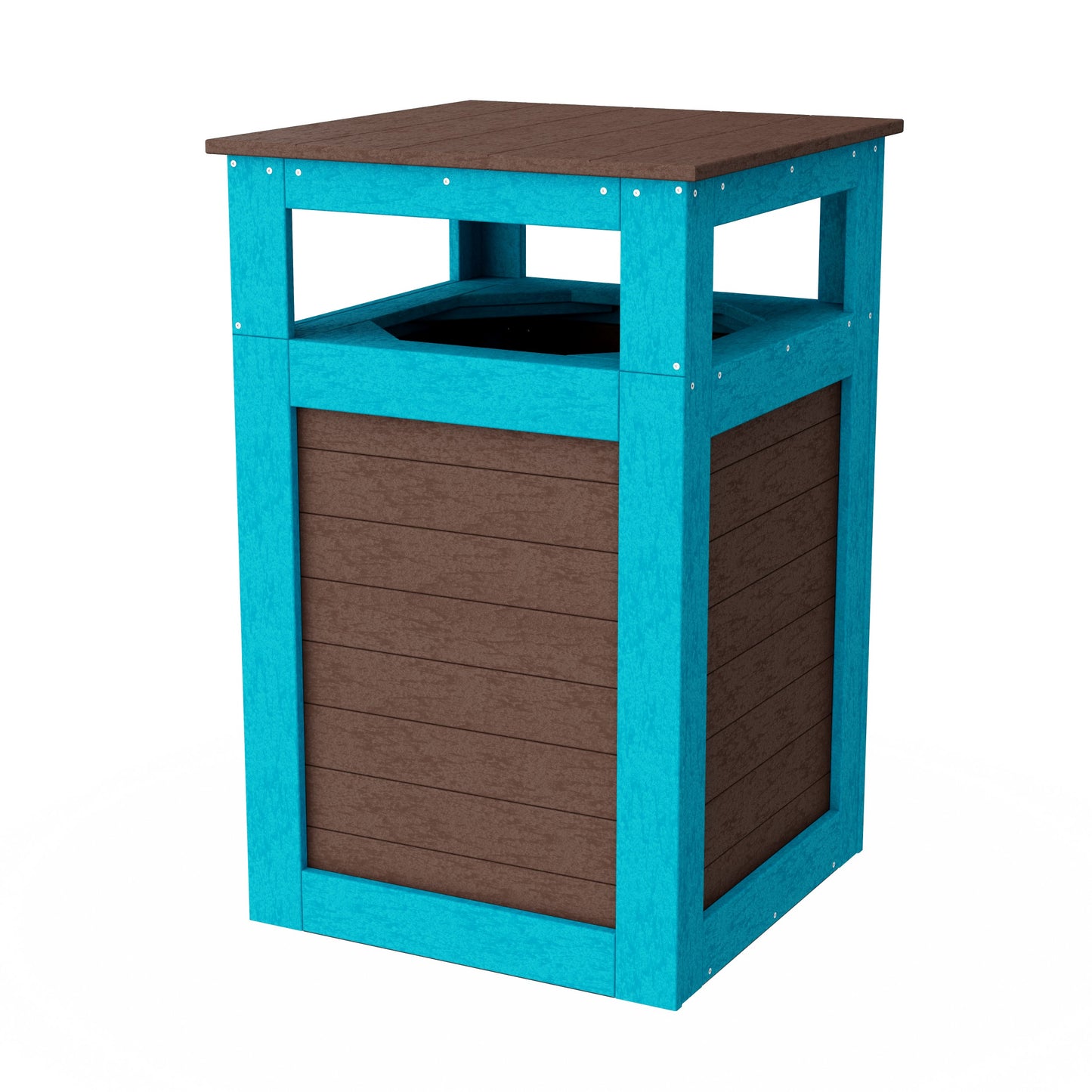 Outdoor Trash Can Holder