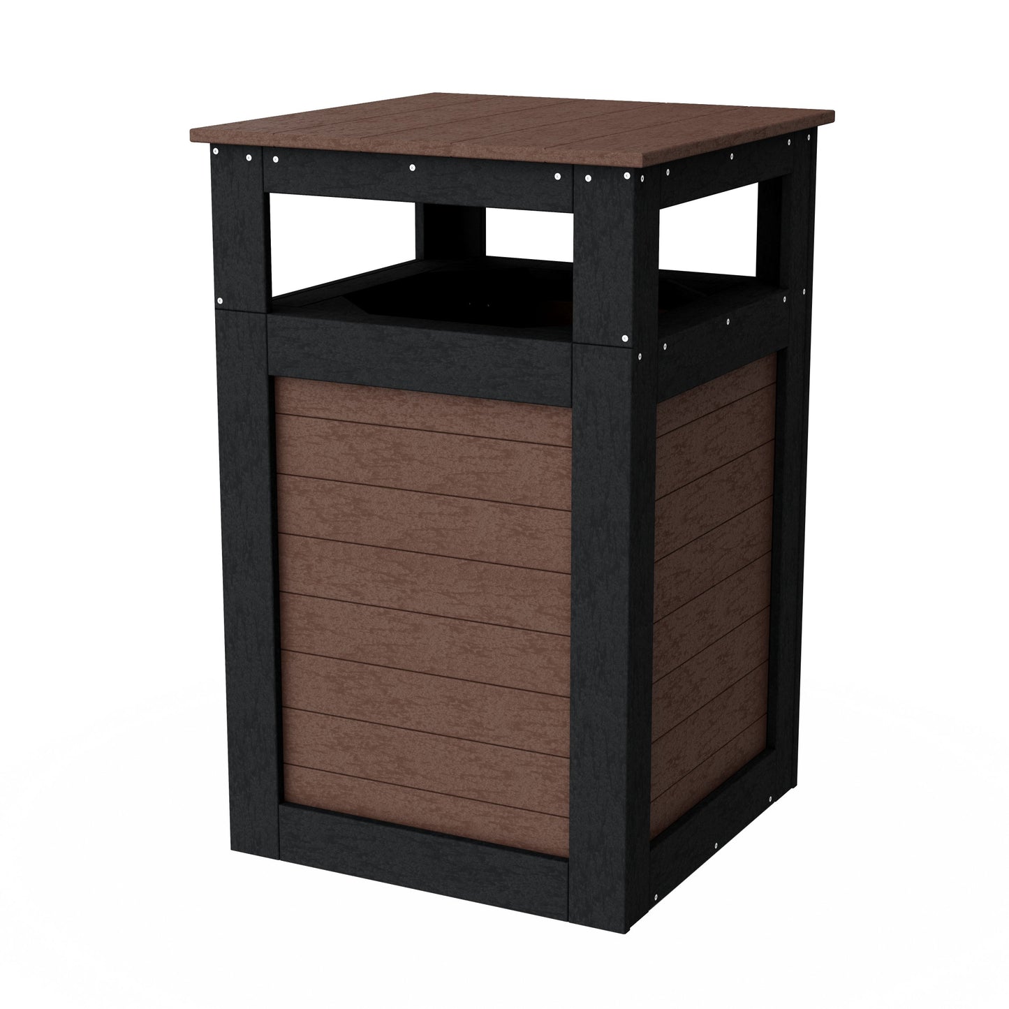 Outdoor Trash Can Holder