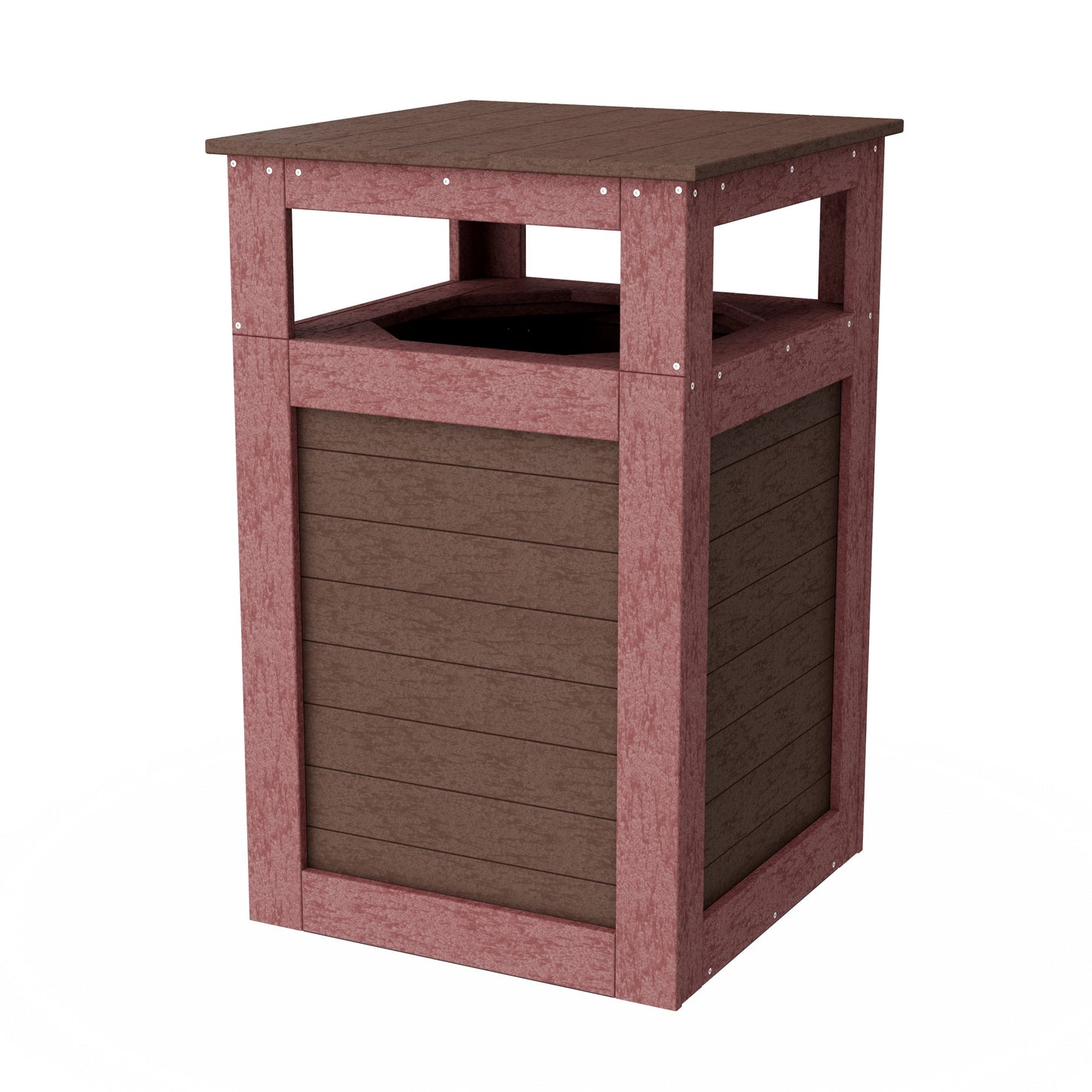 Outdoor Trash Can Holder