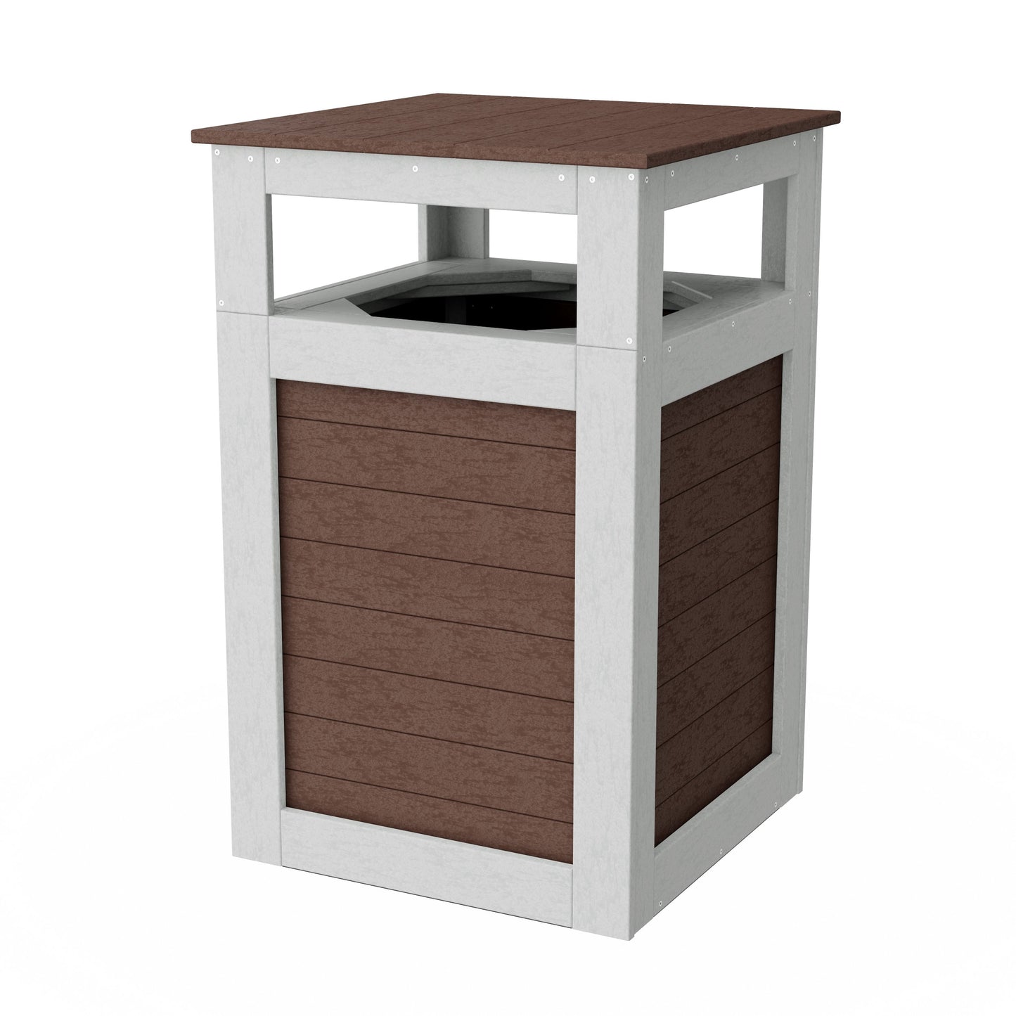 Outdoor Trash Can Holder