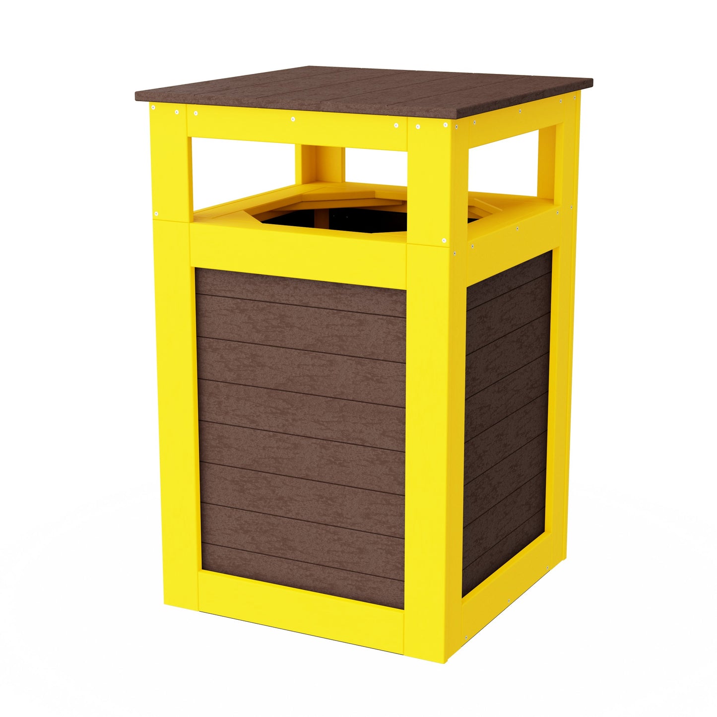 Outdoor Trash Can Holder