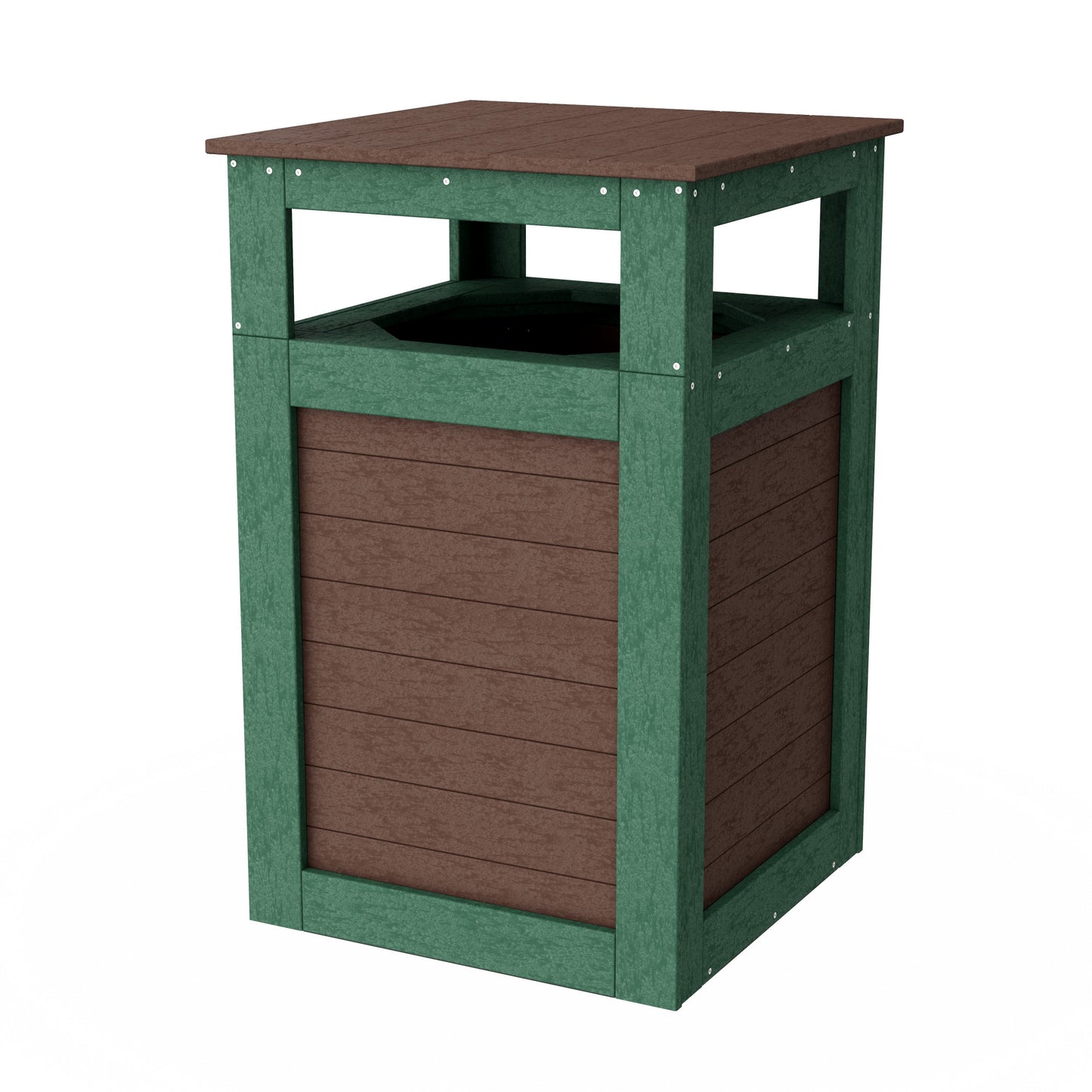 Outdoor Trash Can Holder