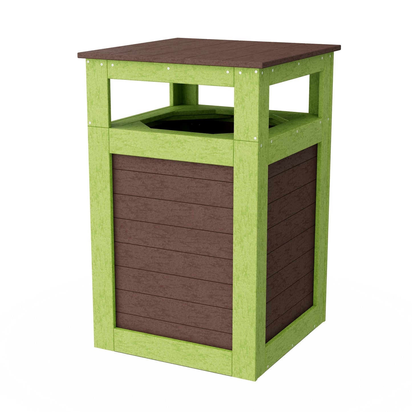 Outdoor Trash Can Holder