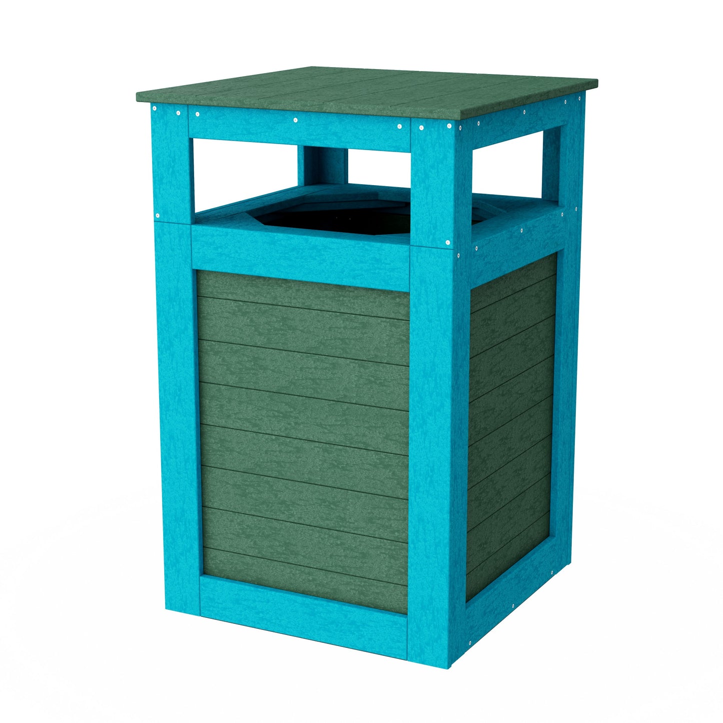 Outdoor Trash Can Holder