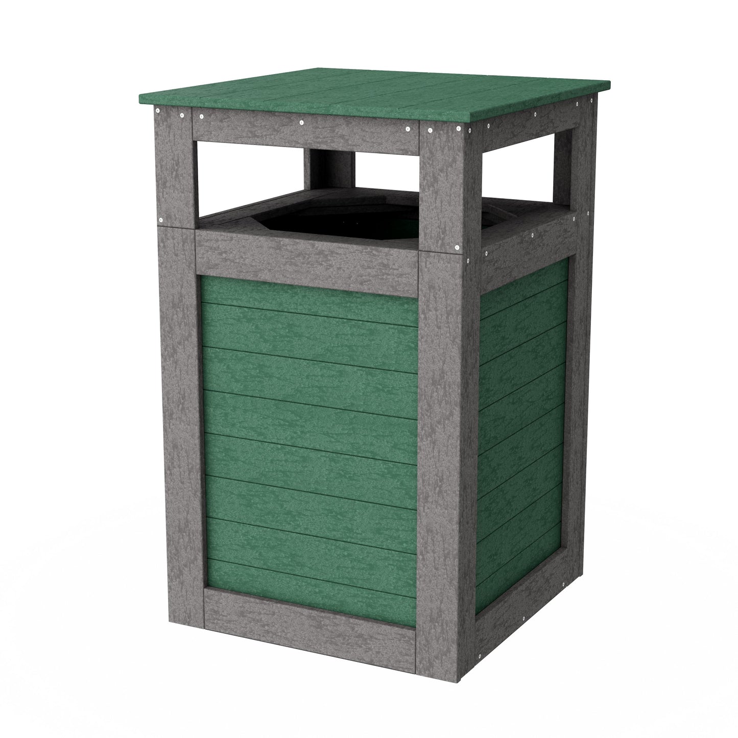 Outdoor Trash Can Holder