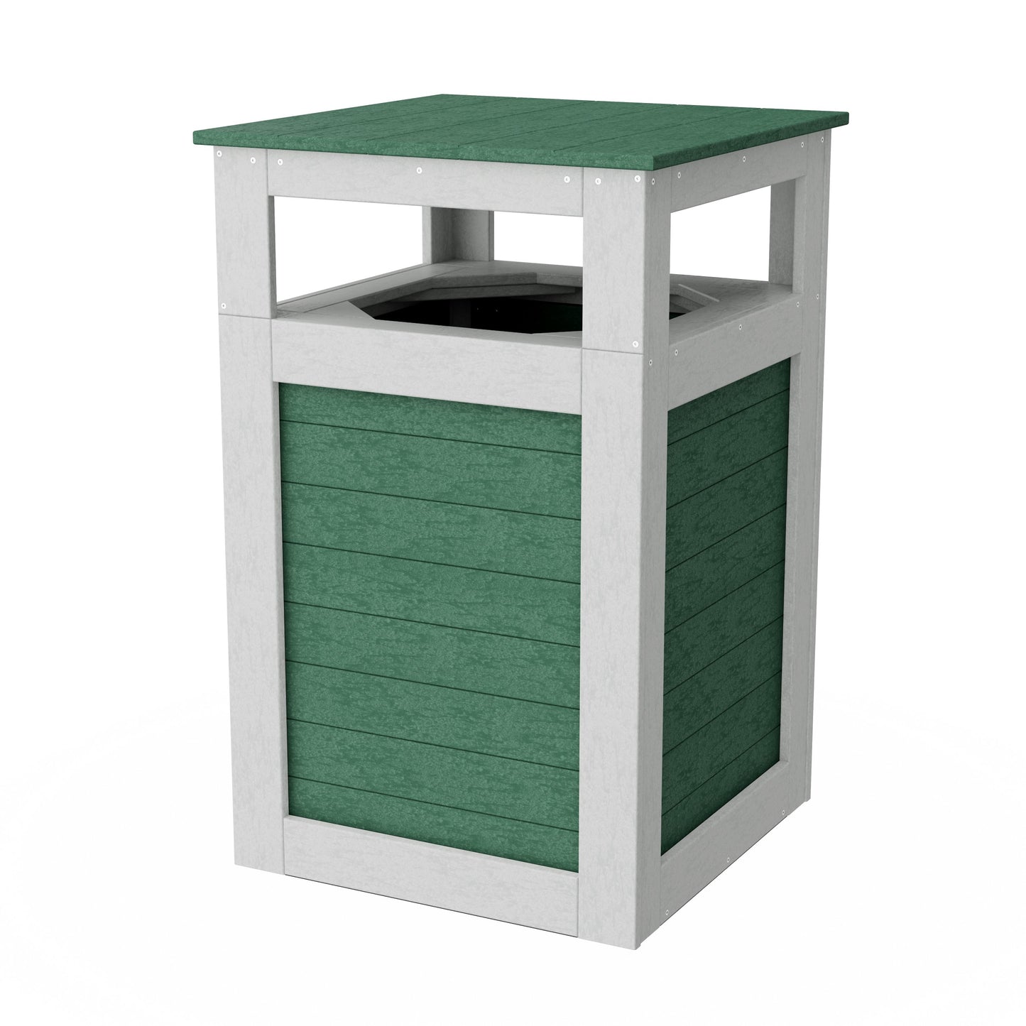 Outdoor Trash Can Holder