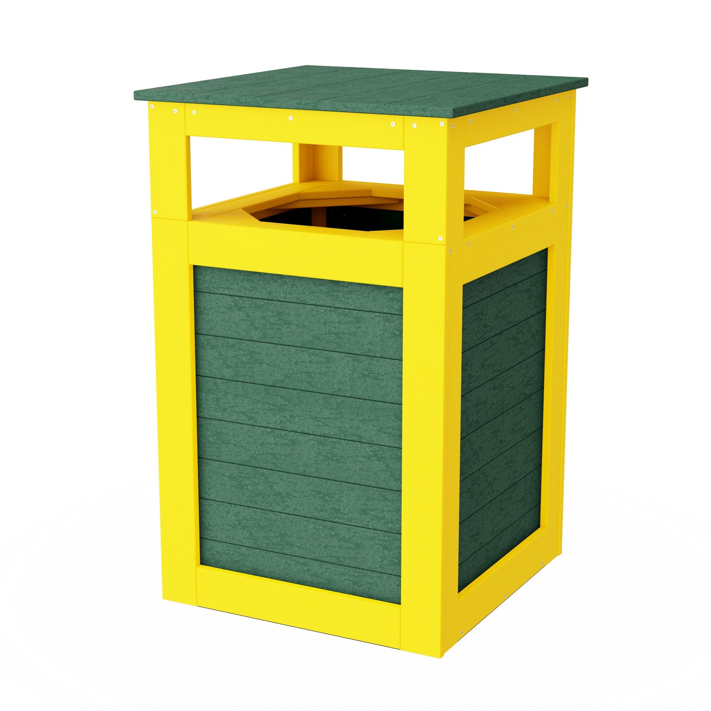 Outdoor Trash Can Holder
