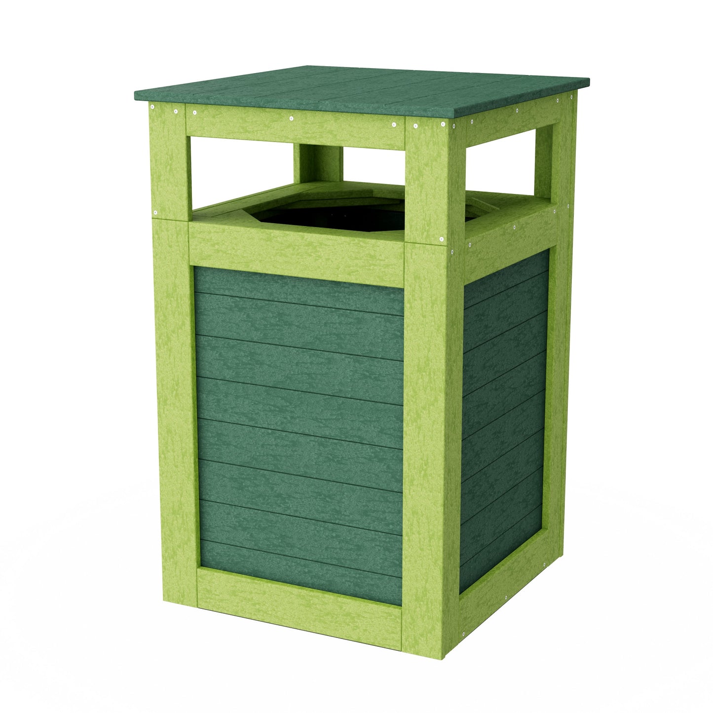 Outdoor Trash Can Holder