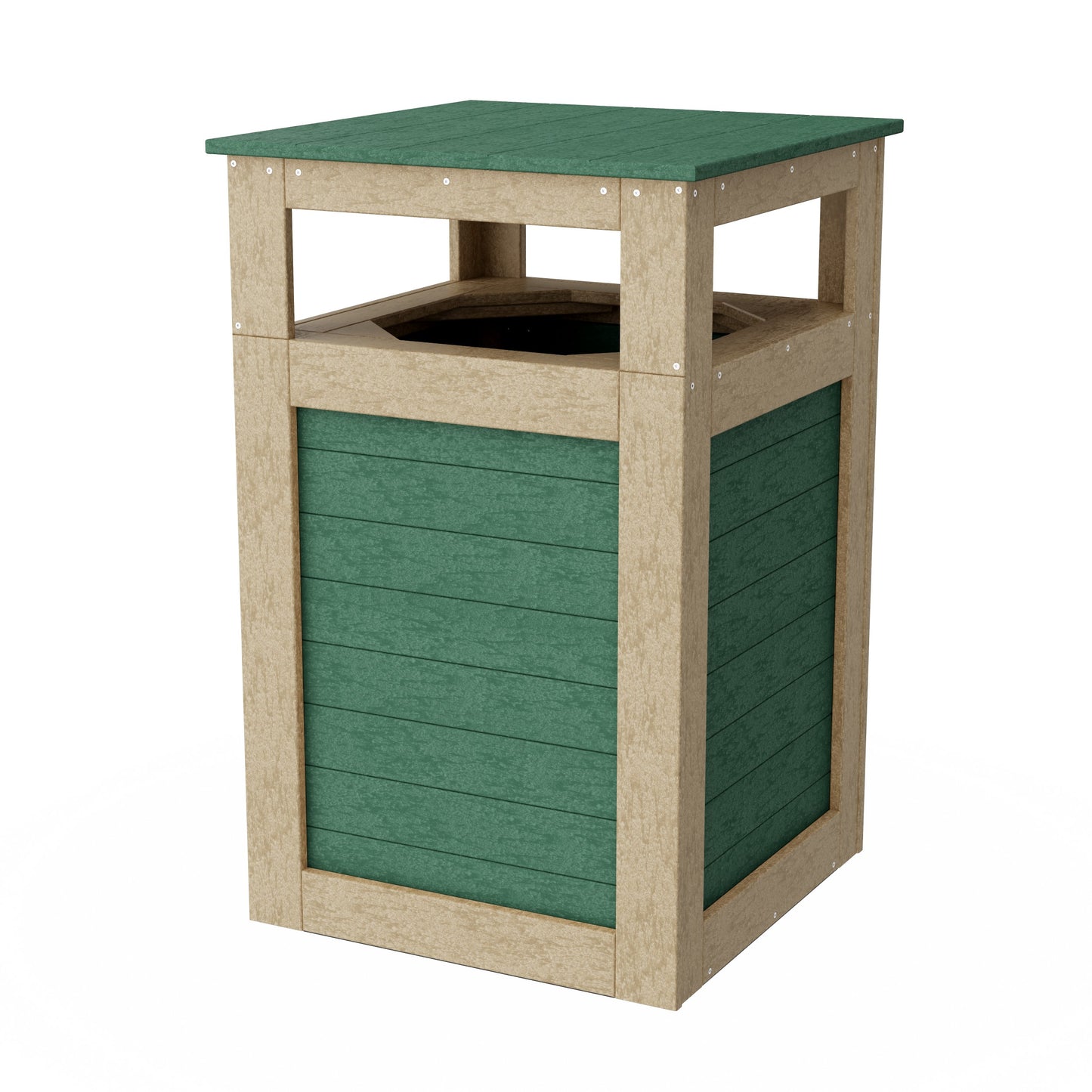 Outdoor Trash Can Holder