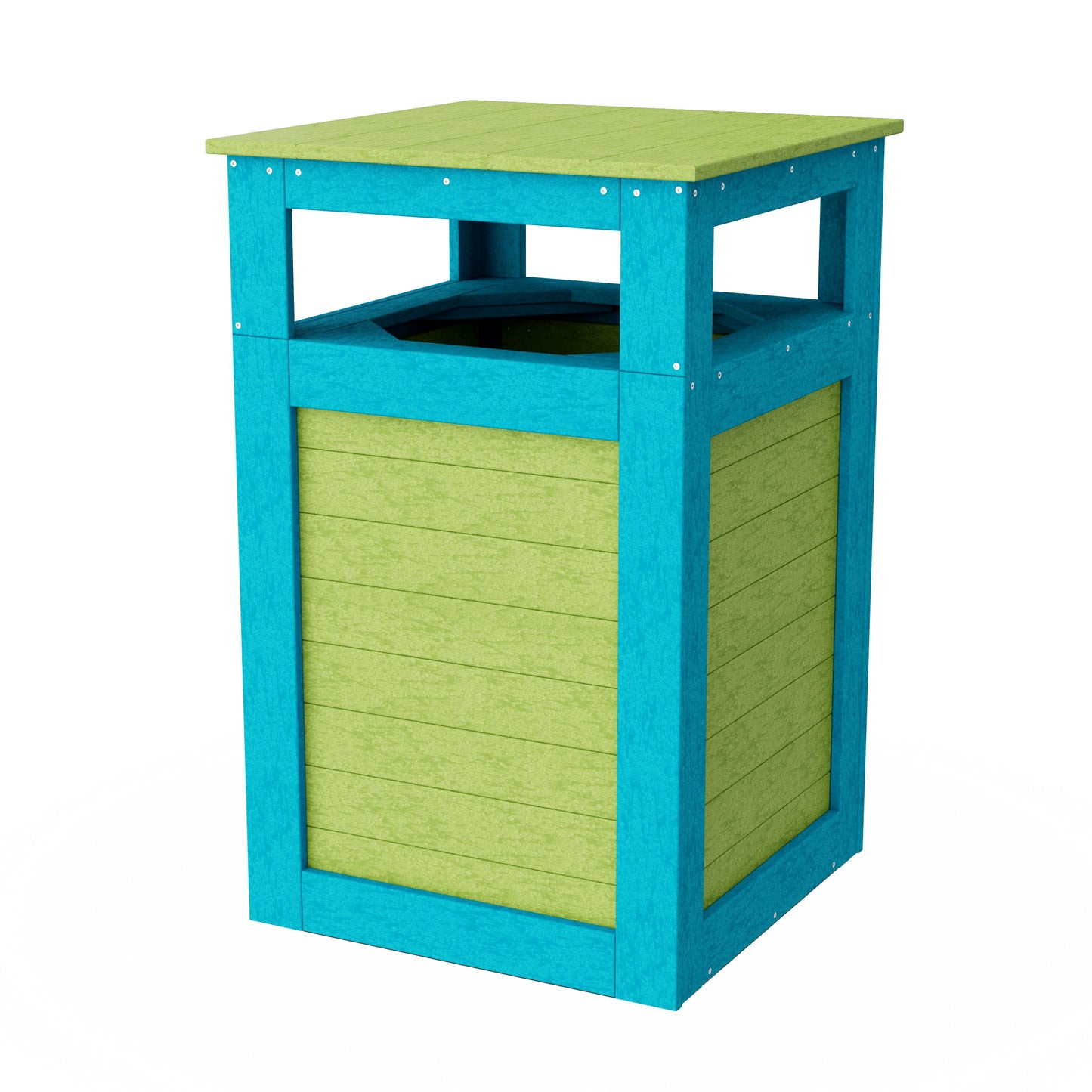 Outdoor Trash Can Holder