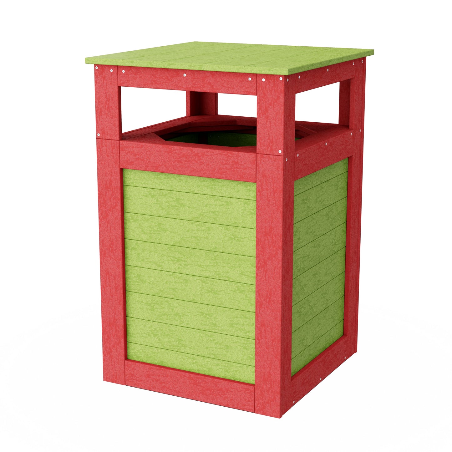 Outdoor Trash Can Holder