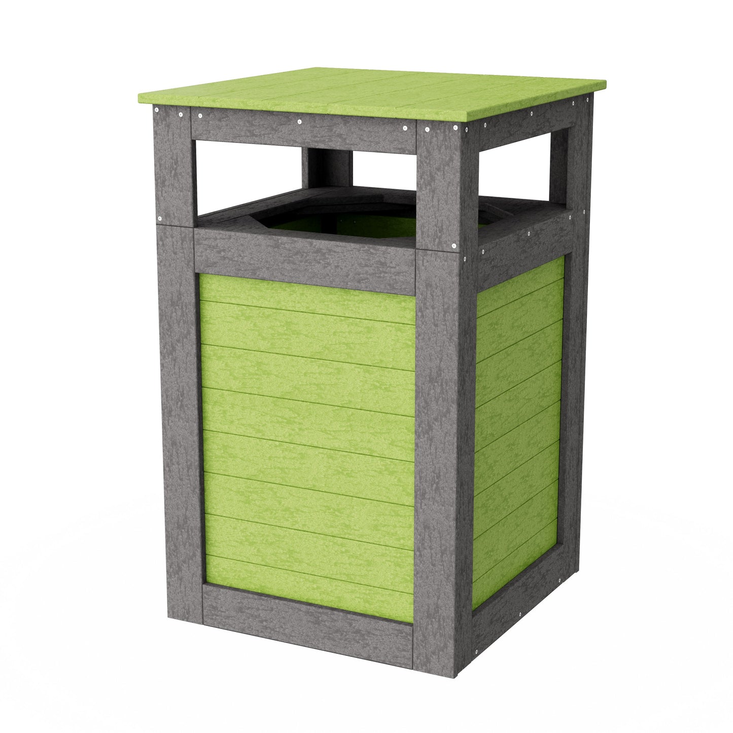 Outdoor Trash Can Holder