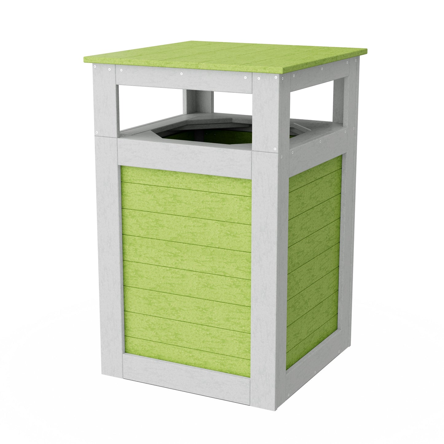 Outdoor Trash Can Holder