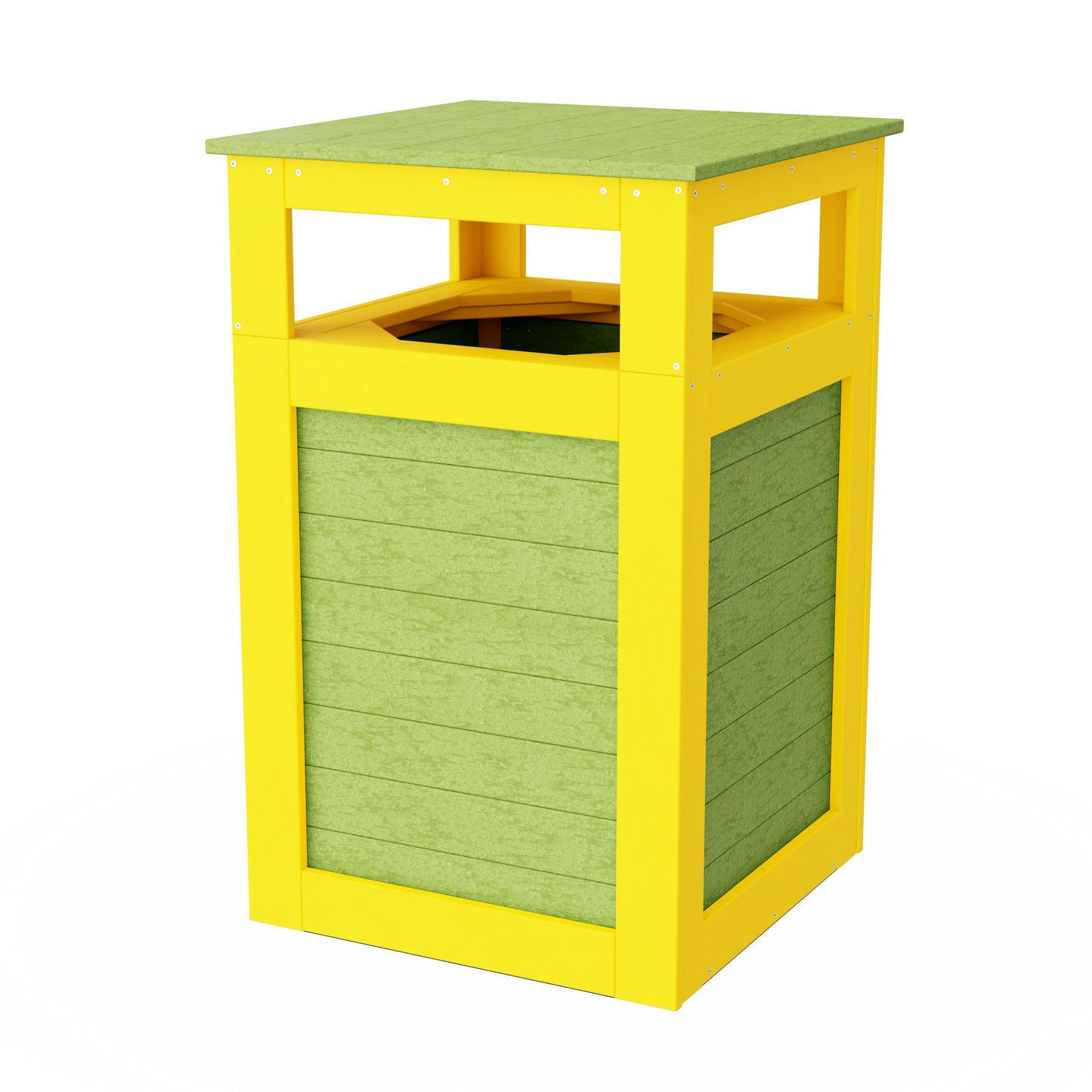 Outdoor Trash Can Holder