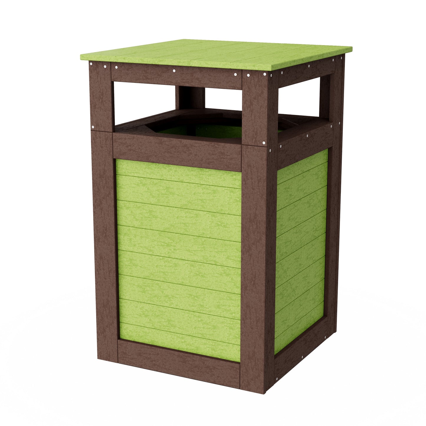 Outdoor Trash Can Holder