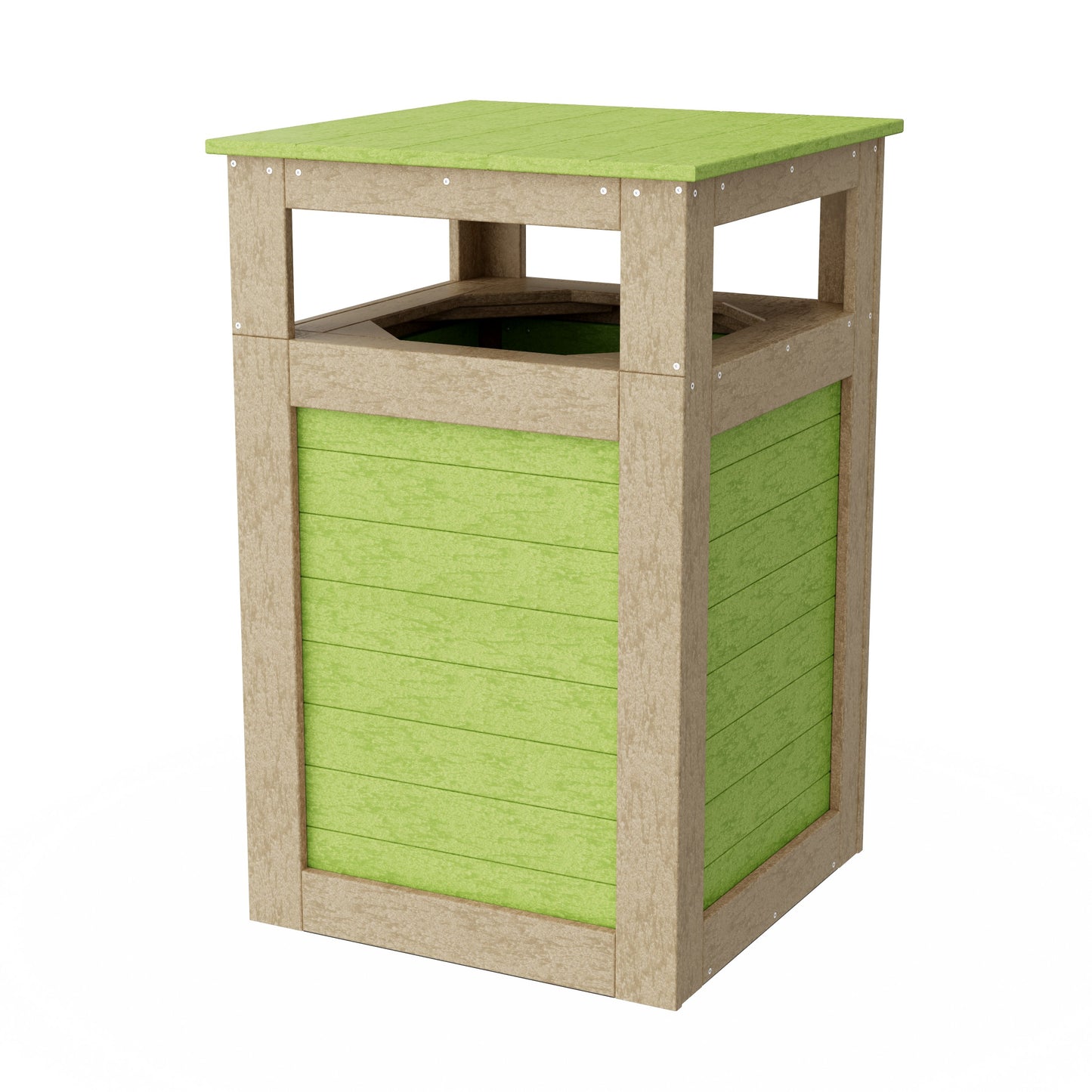 Outdoor Trash Can Holder