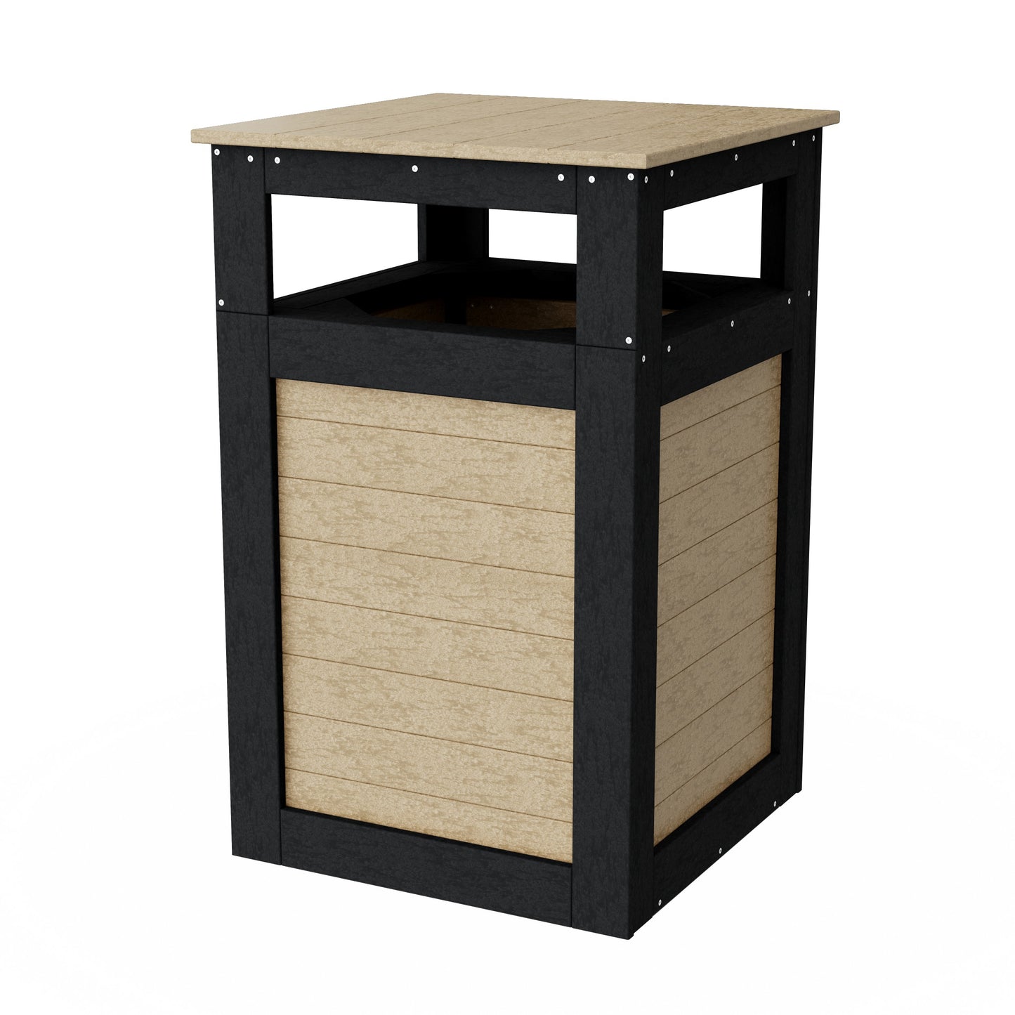 Outdoor Trash Can Holder