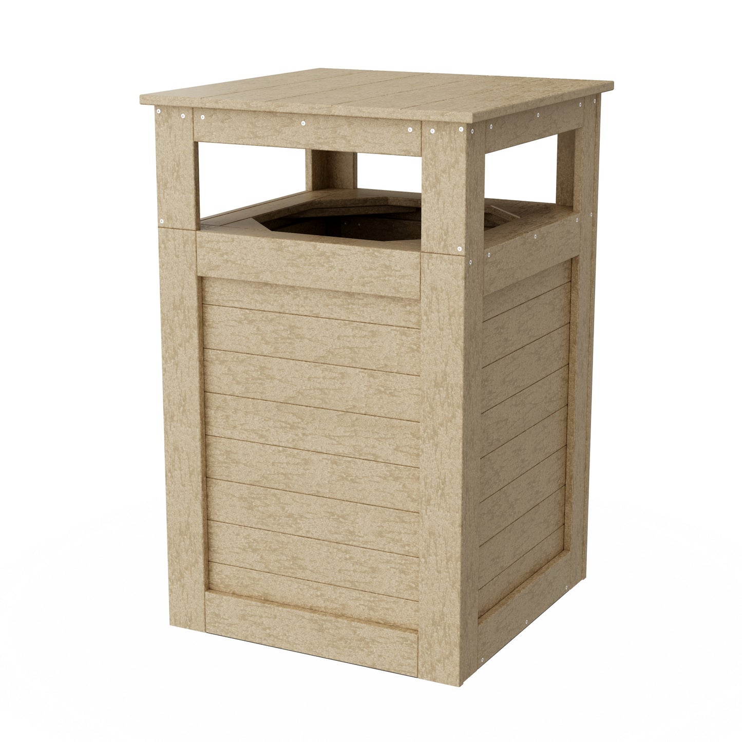 Outdoor Trash Can Holder