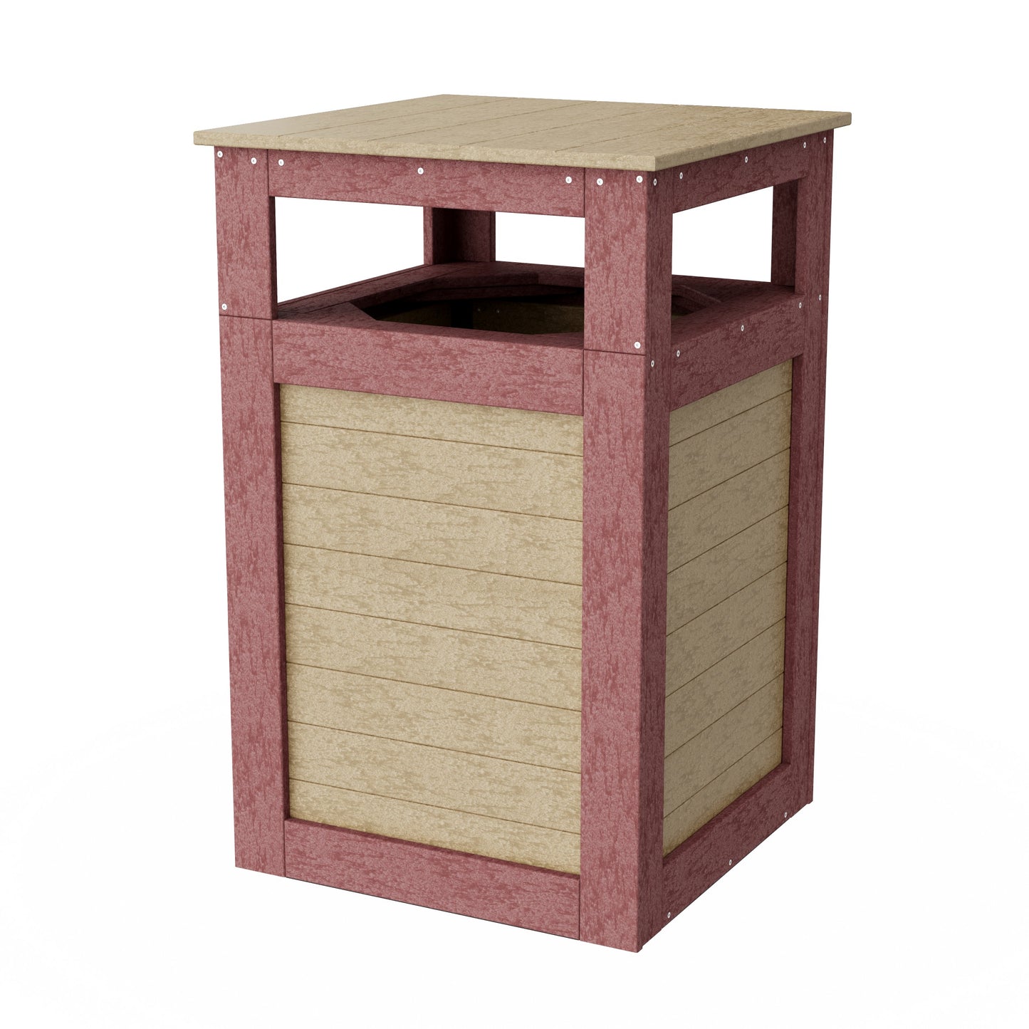 Outdoor Trash Can Holder