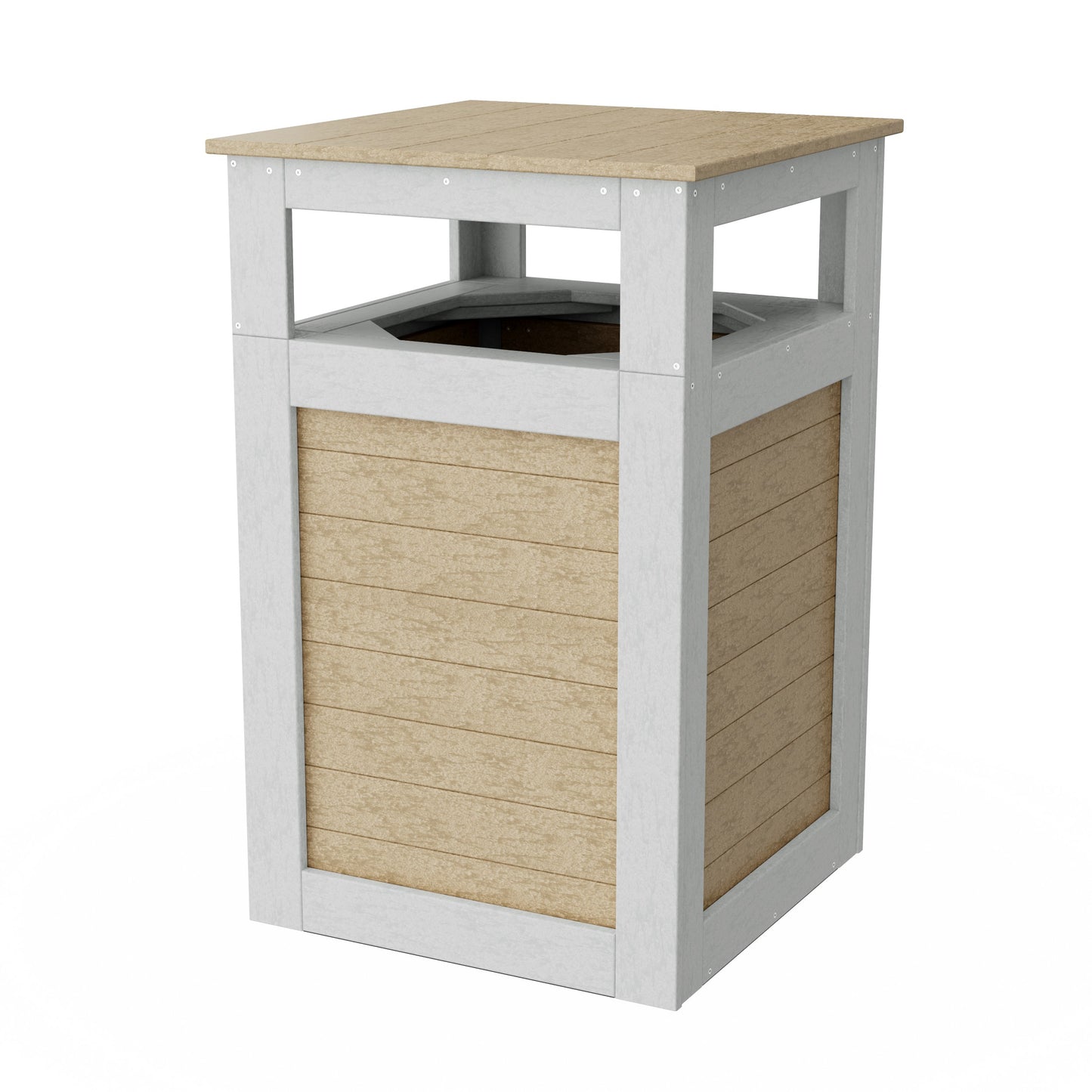 Outdoor Trash Can Holder