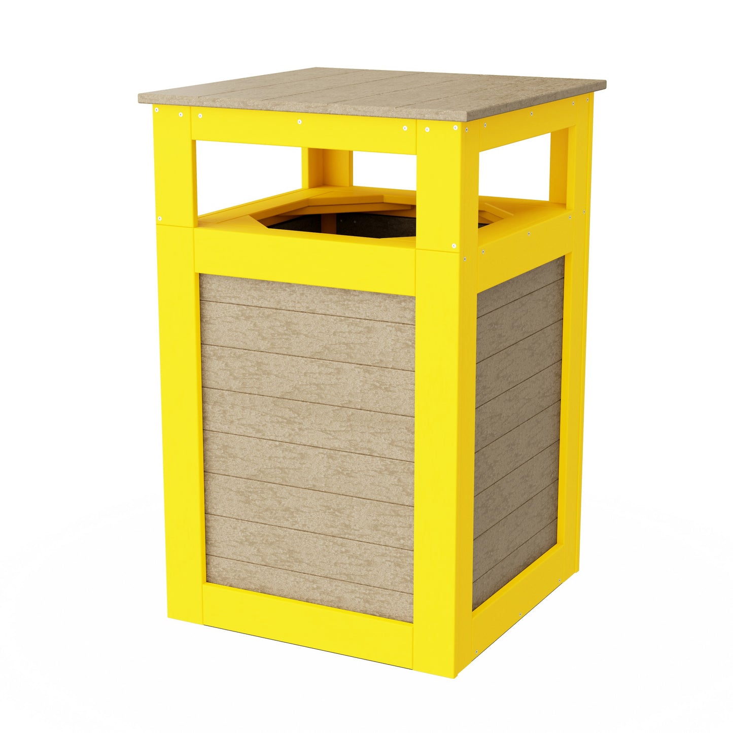 Outdoor Trash Can Holder