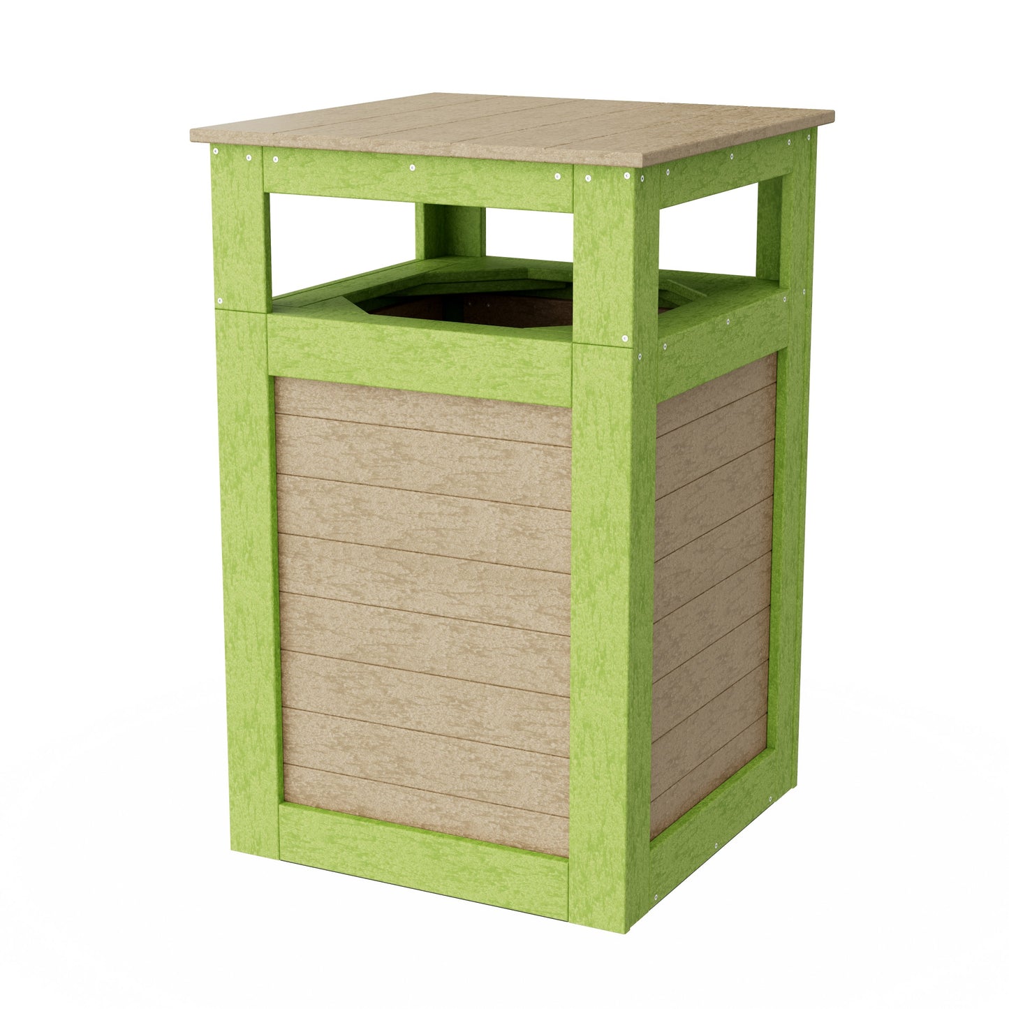 Outdoor Trash Can Holder