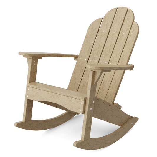 Classic Adirondack Rocking Chair