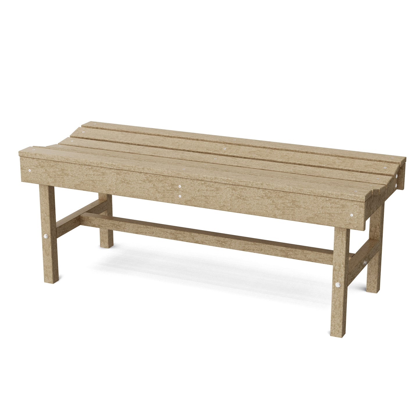 Classic 48" Garden Backless Bench