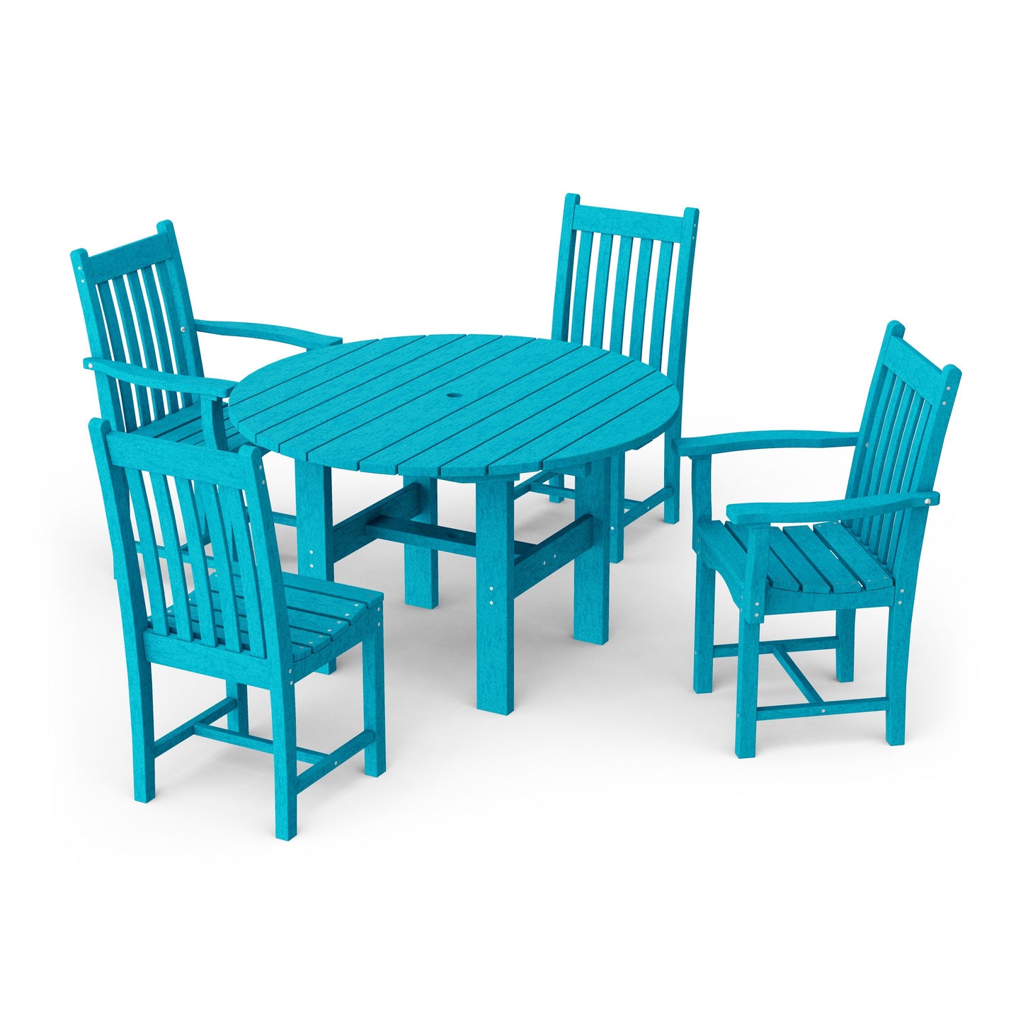 Classic 5-Piece Round Dining Set