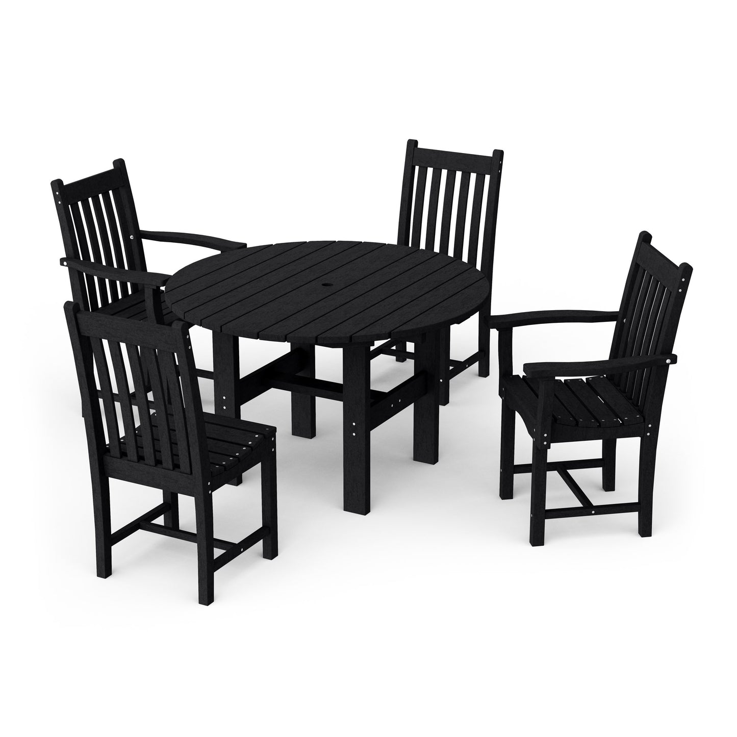 Classic 5-Piece Round Dining Set