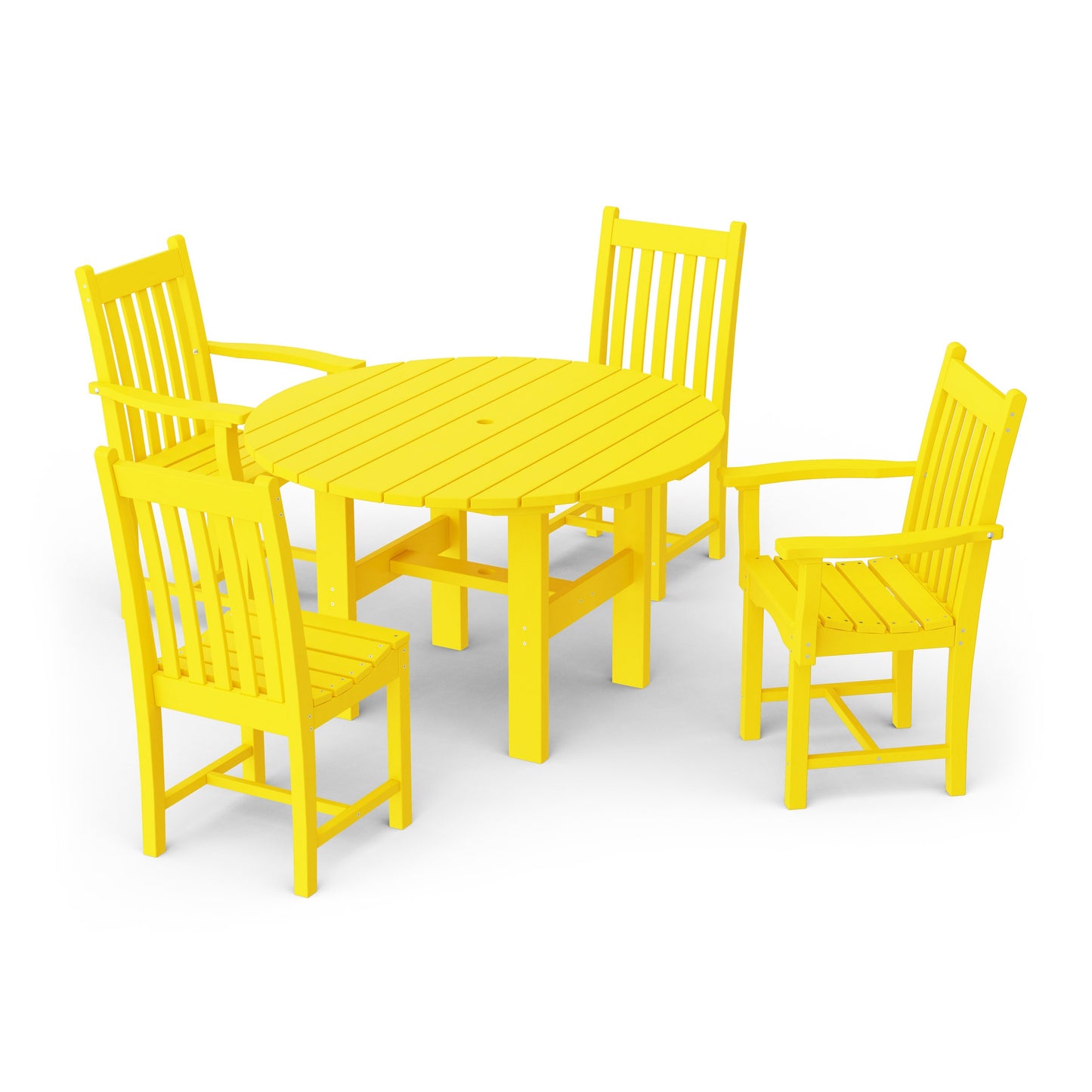 Classic 5-Piece Round Dining Set